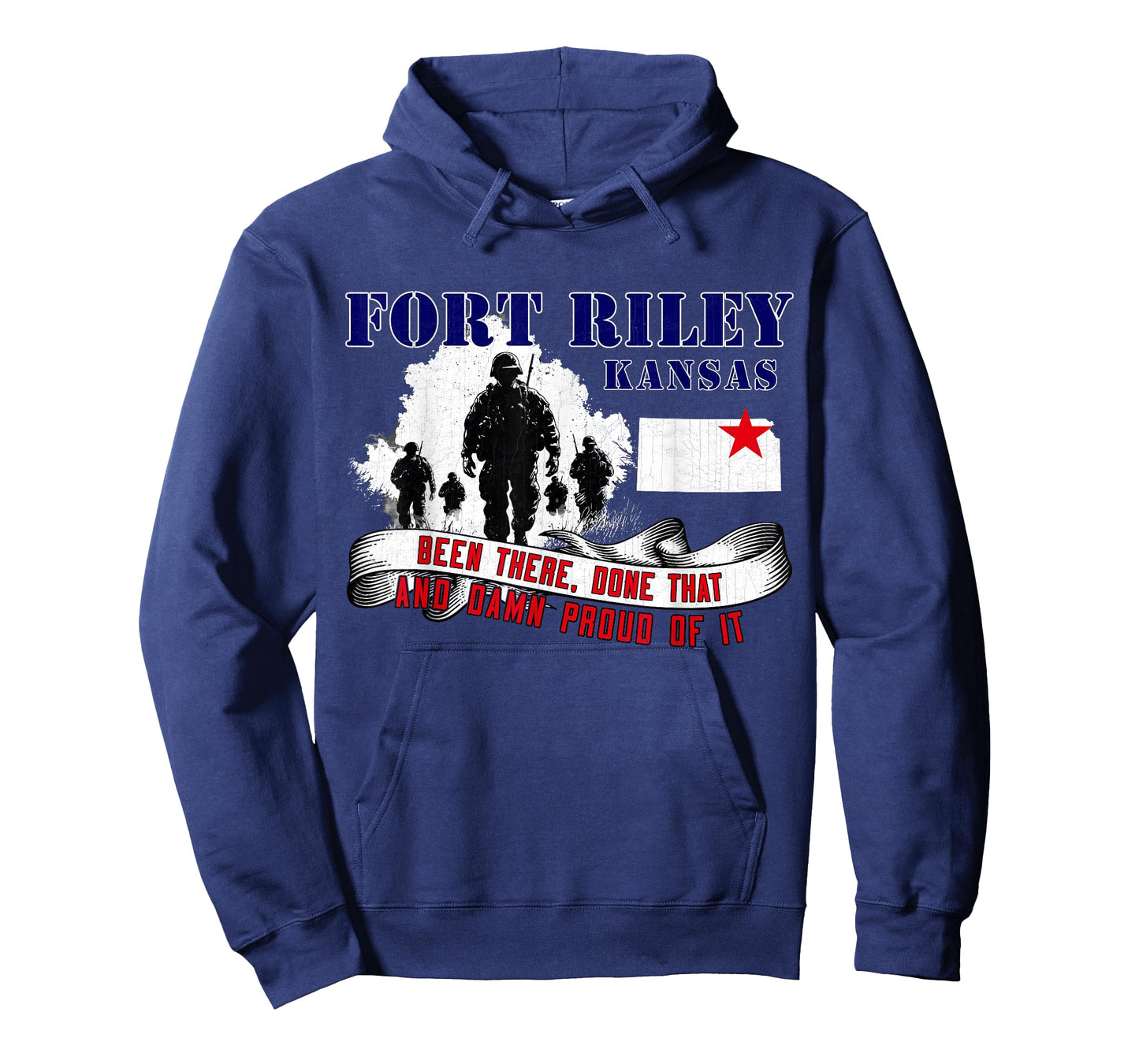 Fort Riley Kansas US Military Base Veterans Day Gifts T-Shirt