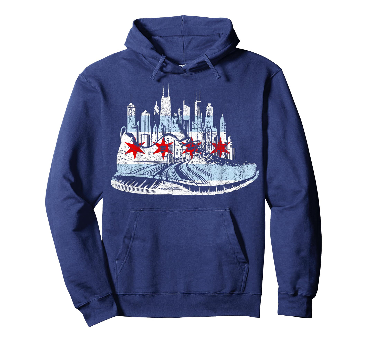 Chicago Runner Run Marathons Running Tee Jogger Motivational T-Shirt