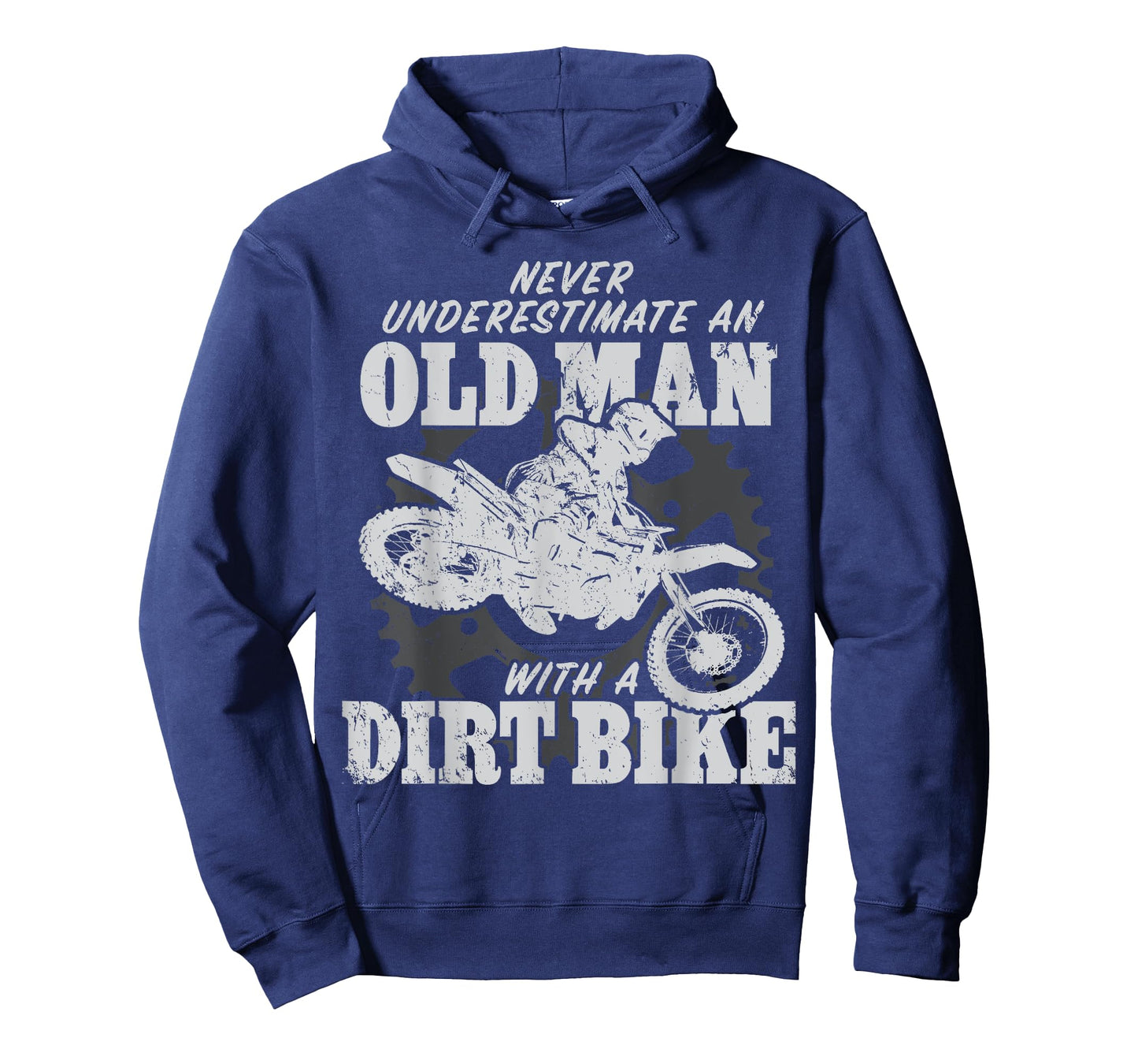 Motocross Never Underestimate an Old Man with a Dirt Bike T-Shirt