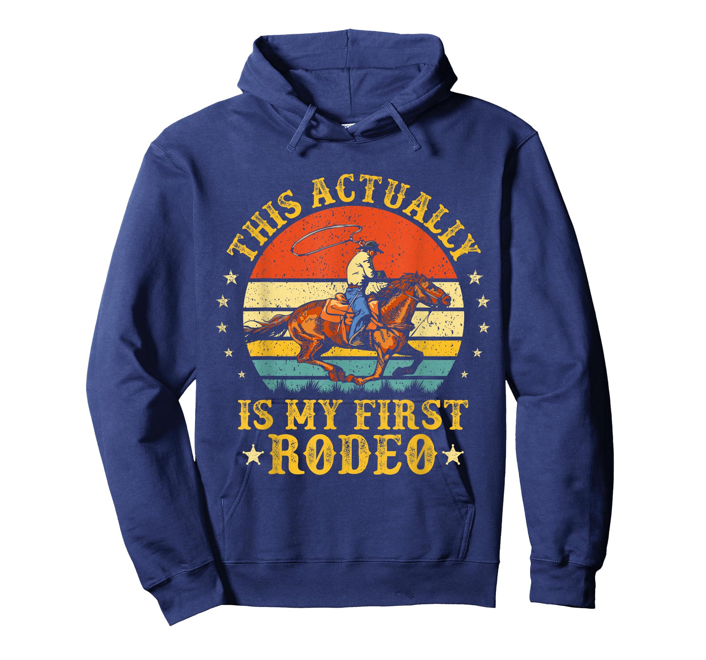 This Actually Is My First Rodeo Country Life Howdy Vintage T-Shirt