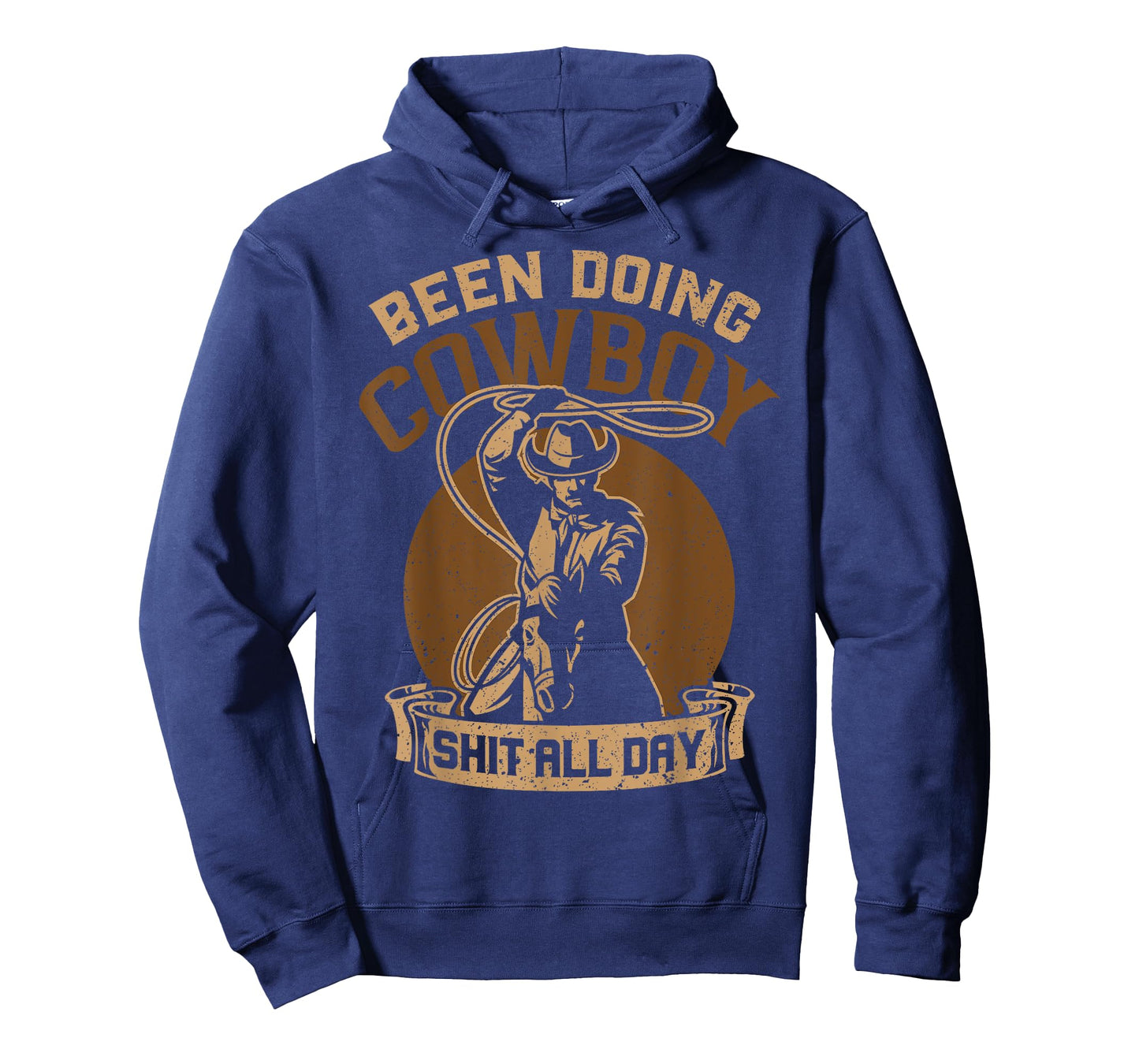 Been Doing Cowboy Shit All Day T-Shirt, Small, Black