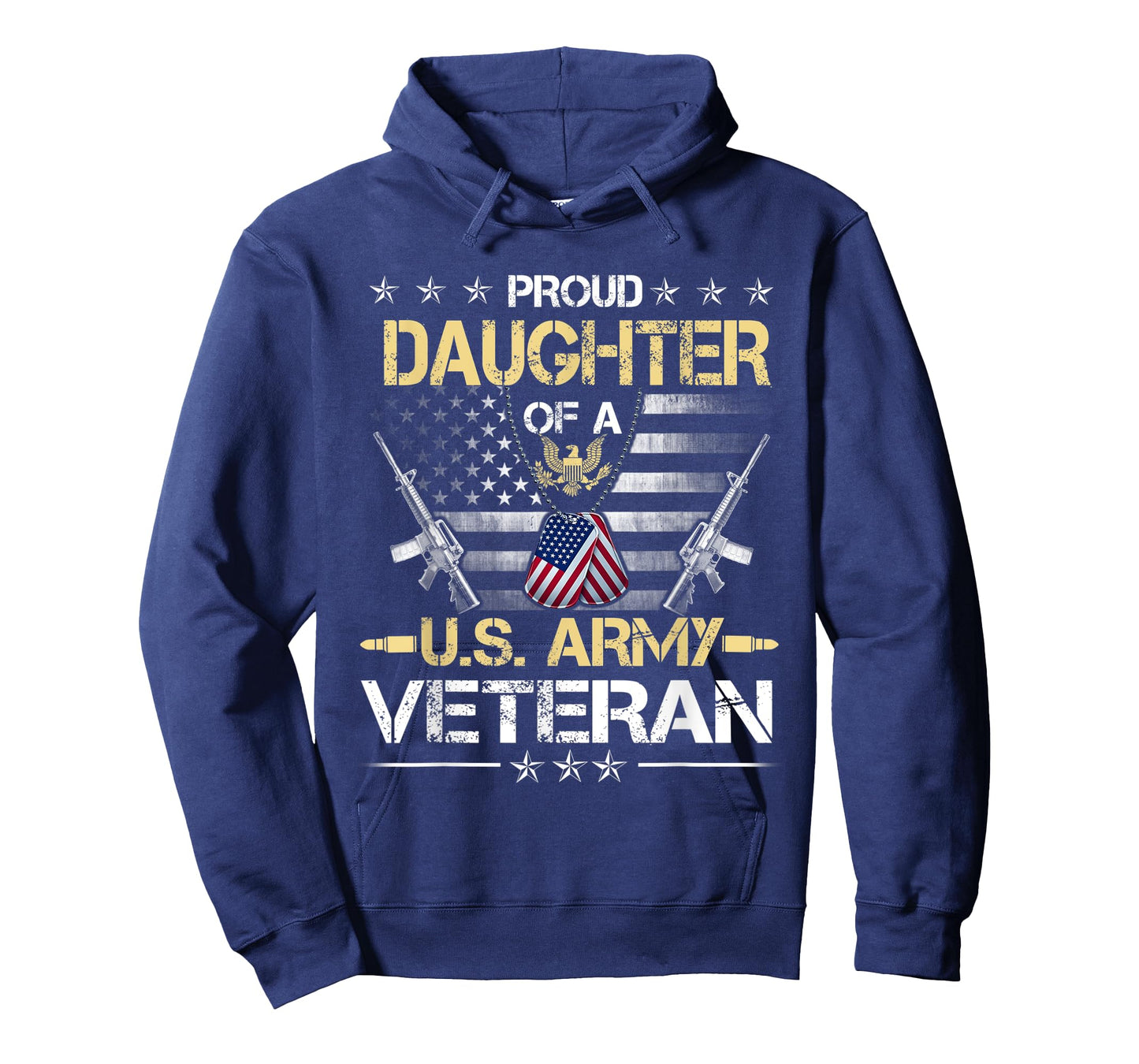 Proud Daughter Of A U.S. Army Veteran Flag , Veterans Day T-Shirt
