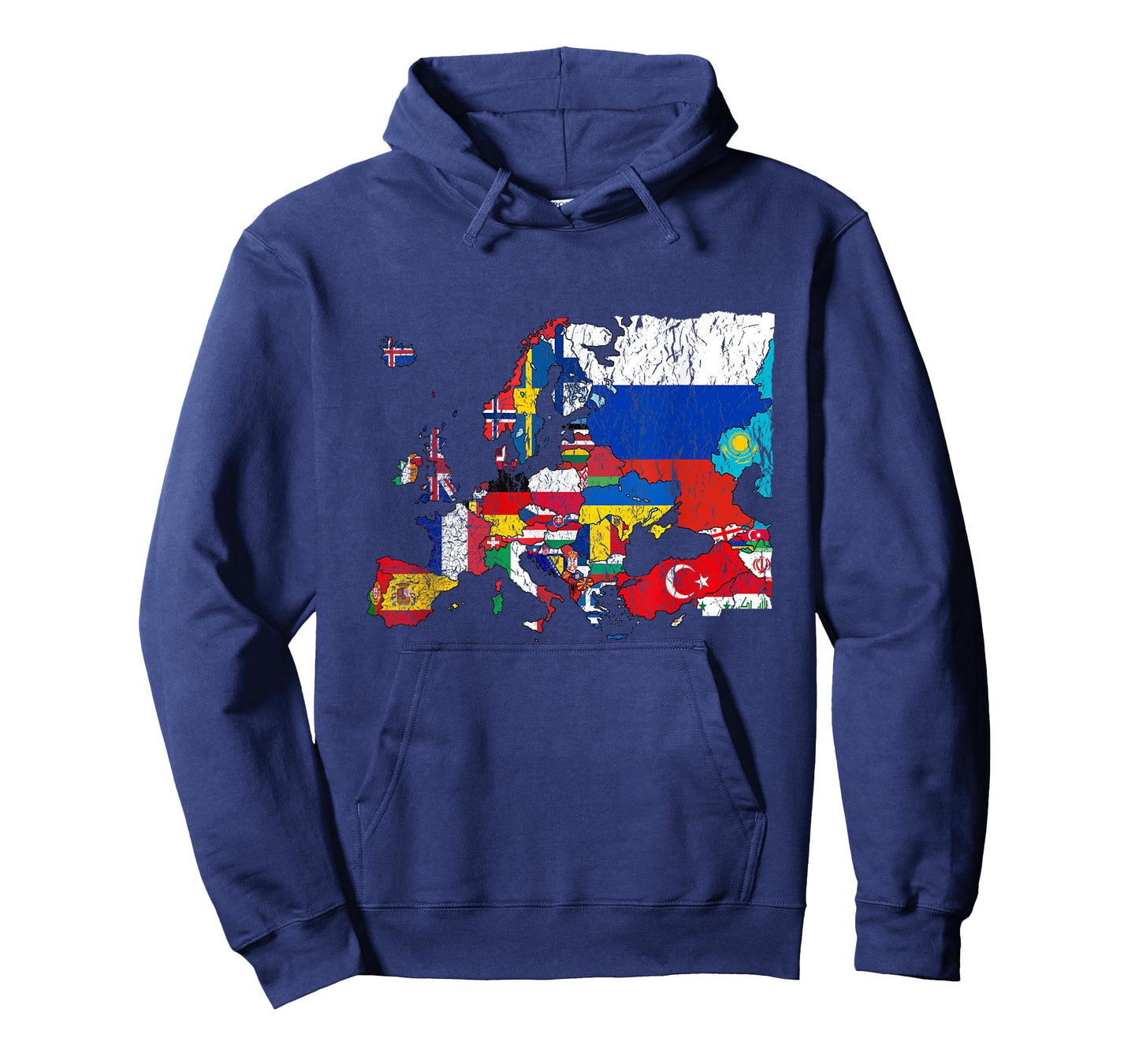 Europe Map with Flags T-Shirt T-Shirt