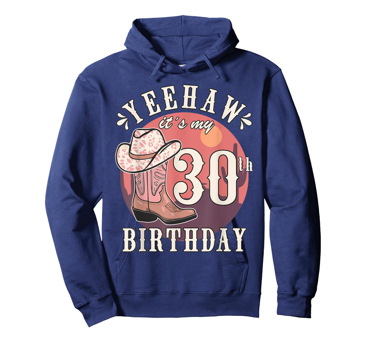 Cowgirl Yeehaw Its My 30th Birthday Country Western Girl T-Shirt