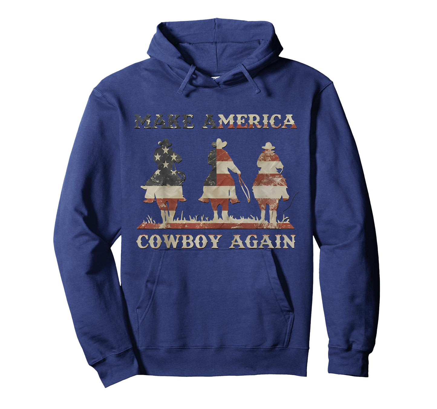 Make America Cowgirl Cowboy Again Western 4th Of July T-Shirt