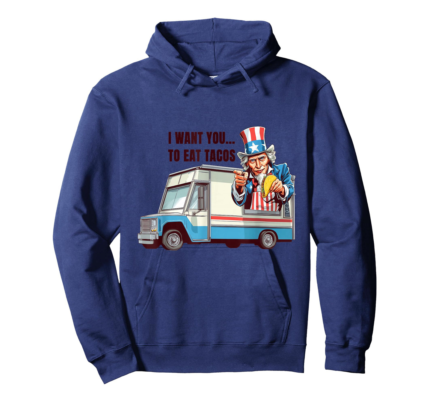 Eat Tacos Costume with Funny Sam for Food Truck Lovers T-Shirt