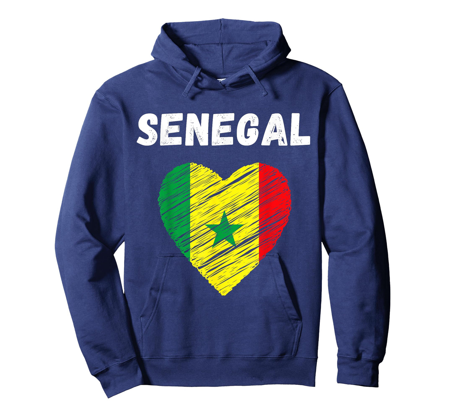 Senegal Flag Holiday Senegal Heart Senegalese Flag T-Shirt