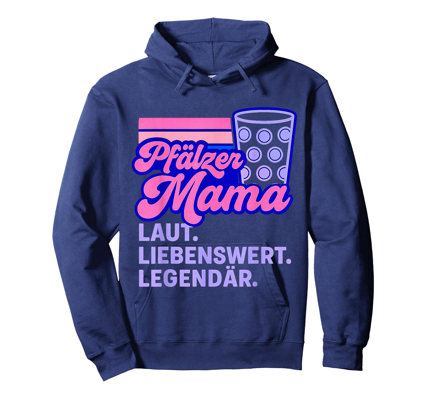 Pfälzer Mama Dubbeglas Legendary Palatinate Dopamine Style Spritzer T-Shirt
