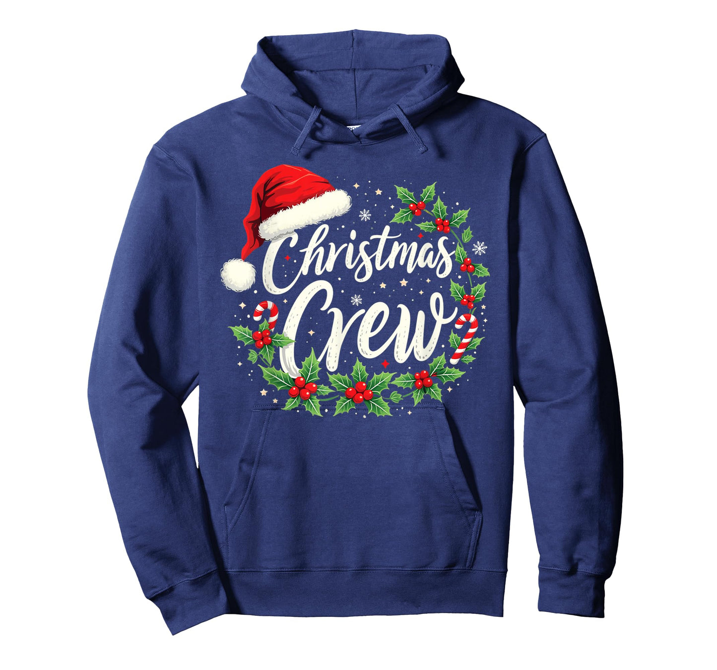 Christmas Crew Family Matching Unisex Adults Kids Black Solid Crew Neck Short Sleeve T-Shirt Holiday Party Shirt