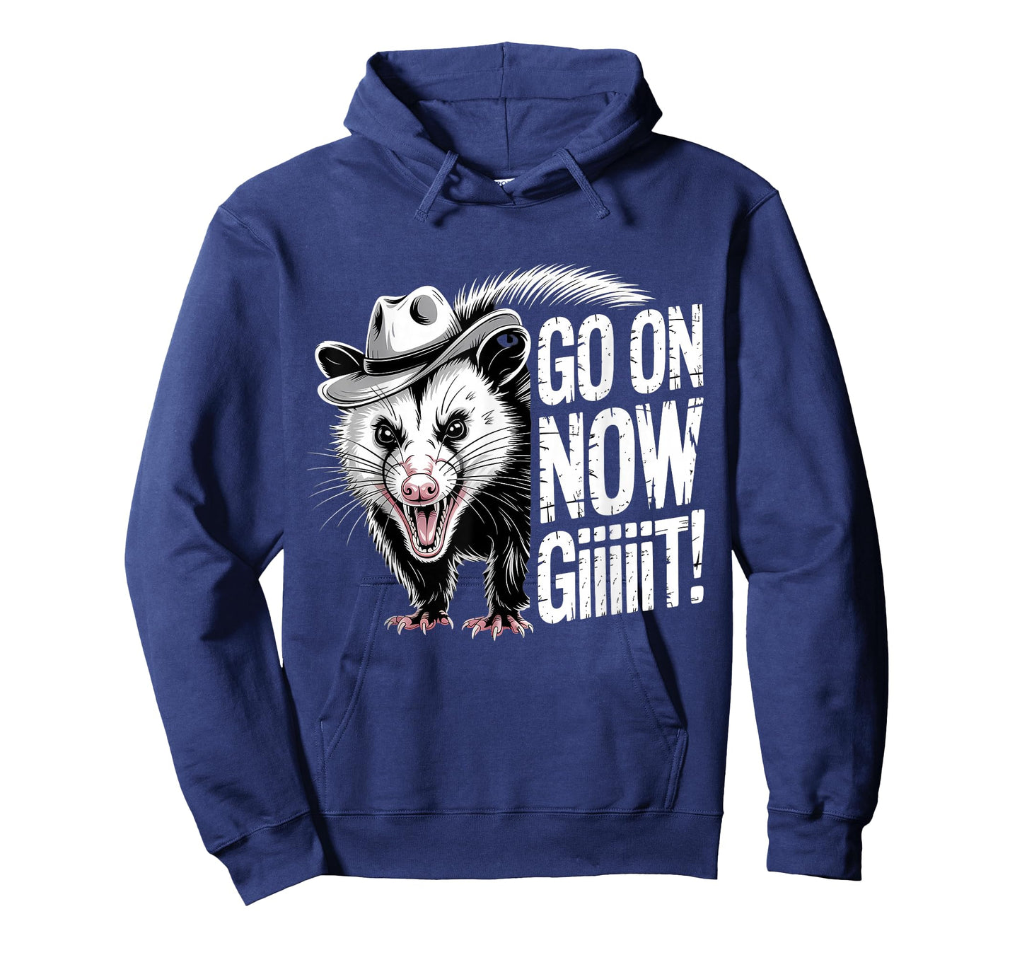 Go On Now Git Western Country Possum Vintage Cowboy Opossum T-Shirt