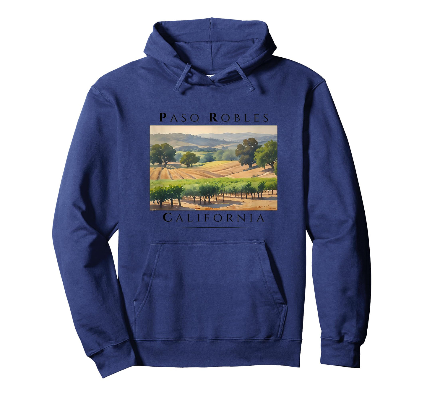 Vintage Paso Robles California Vineyard T-Shirt