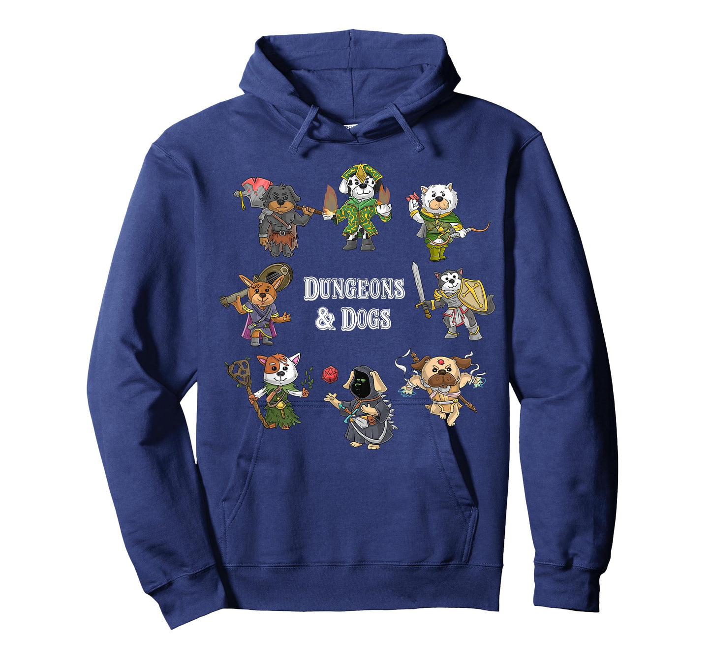 Dungeons And Dogs Cats Funny Cute Tabletop Gaming Roleplay T-Shirt