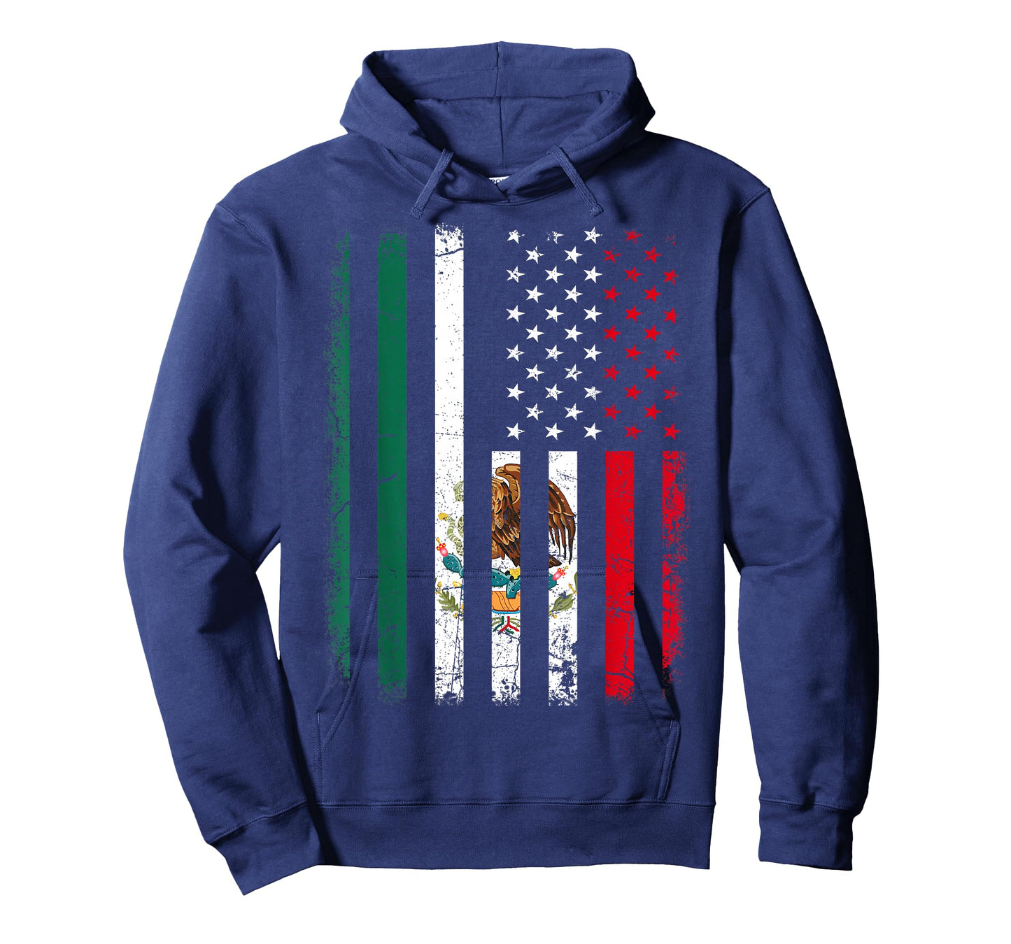 Mexican American Flag Mexican Roots Mexico America T-Shirt