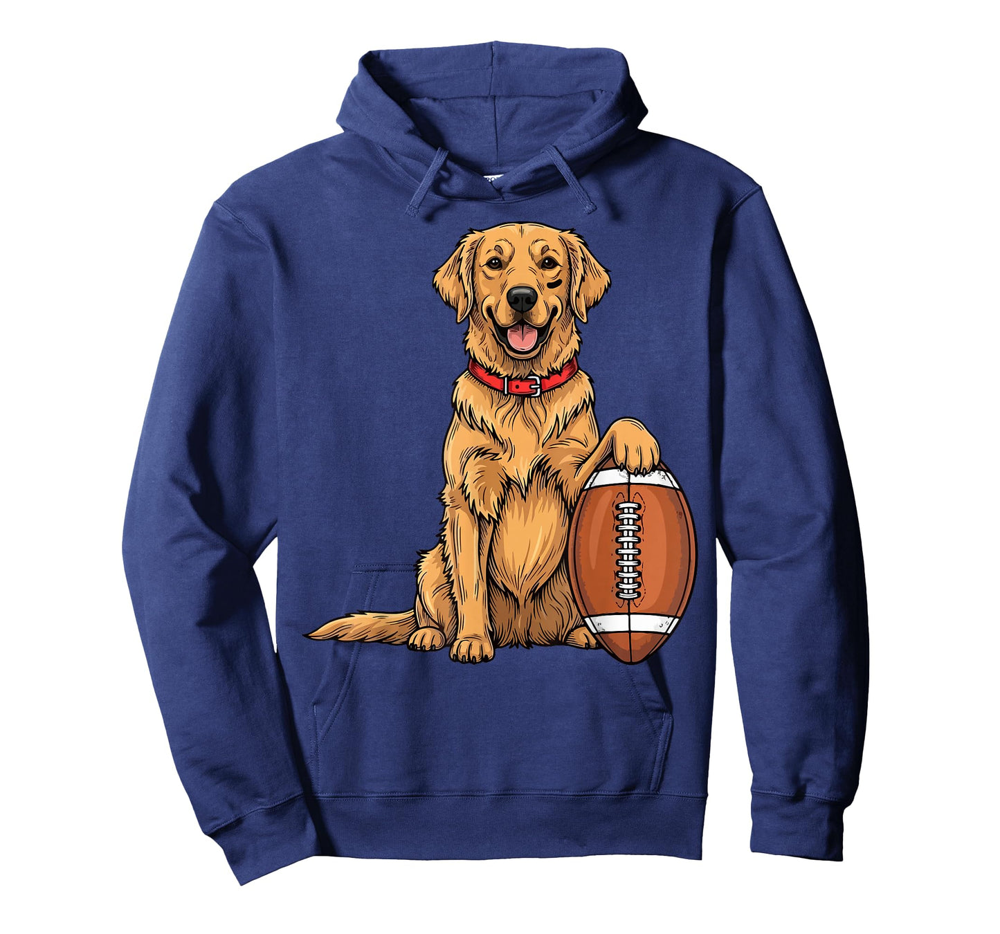 Golden Retriever Dog Football Game Day Touchdown Season T-Shirt