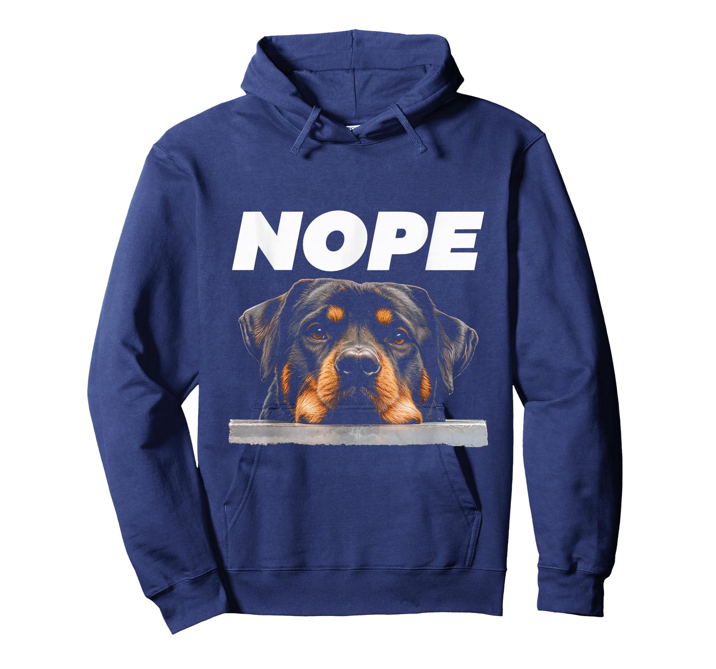 Nope Rottweiler Dog Sarcastic Rottie Pet Lover T-Shirt for Men Women