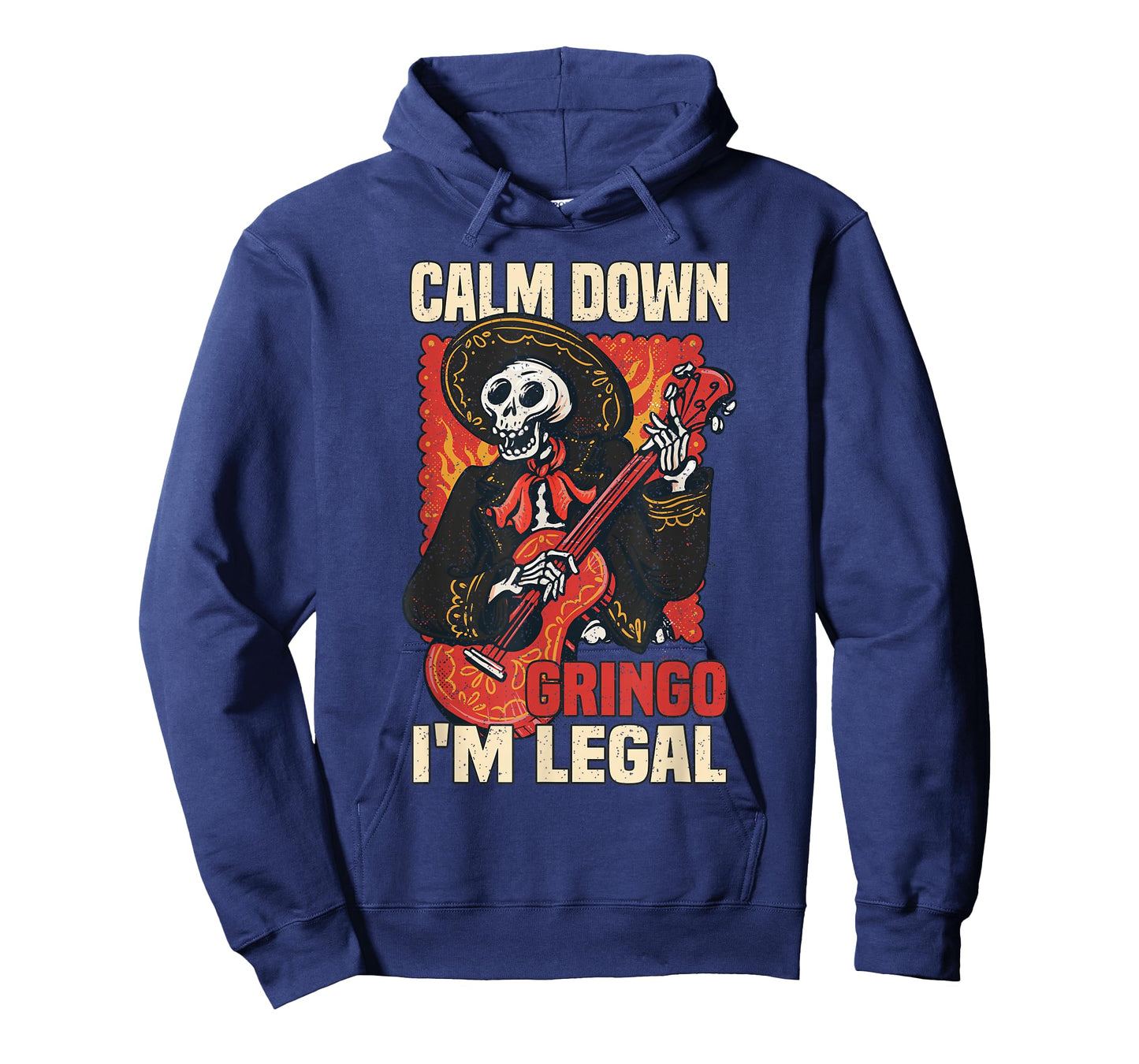 Calm down Gringo I'm legal Mexican Mexico Latin America T-Shirt