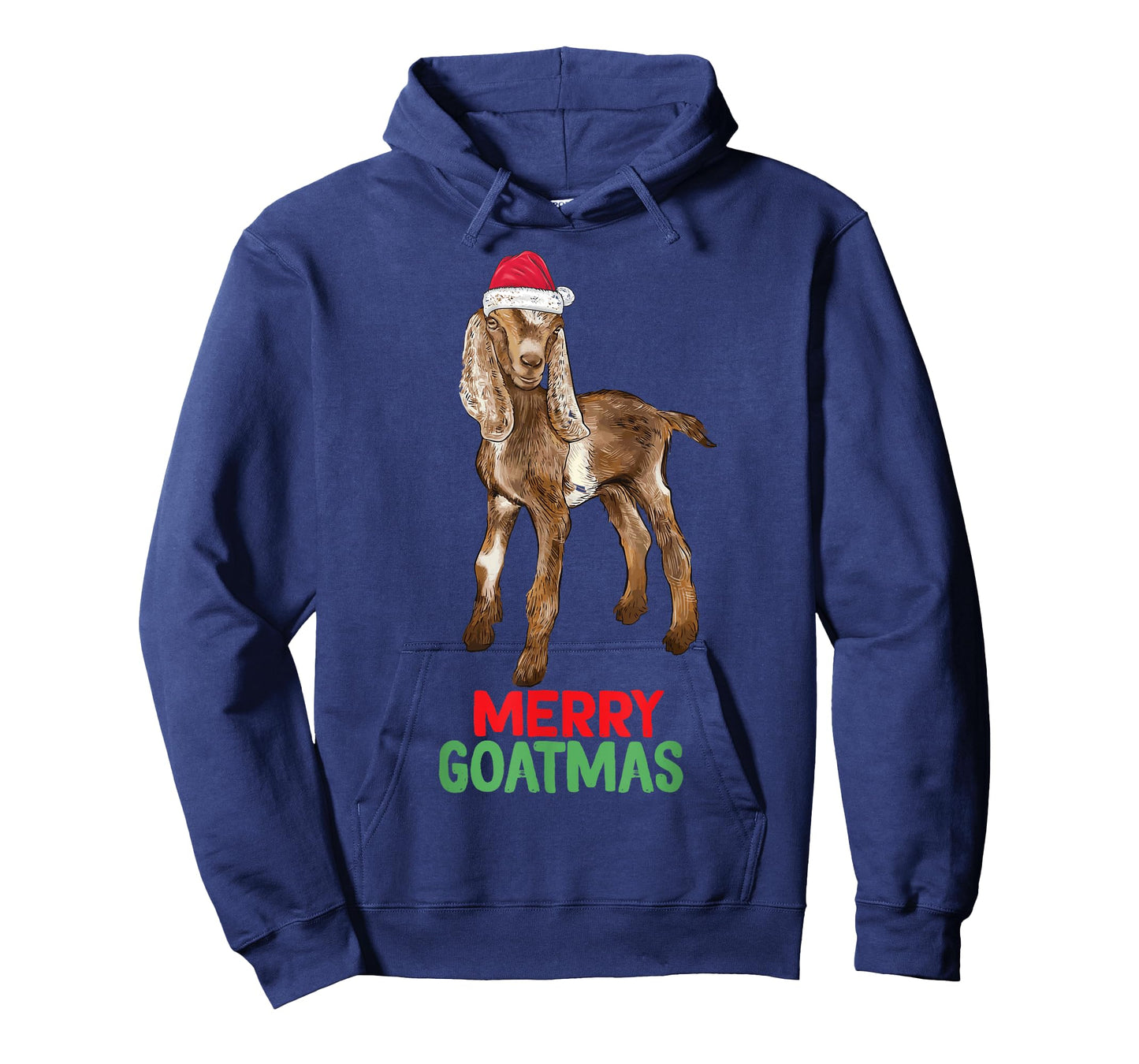 Goat mom tee for men women girls boys Nubian Goat Christmas Merry Goatmas T-Shirt