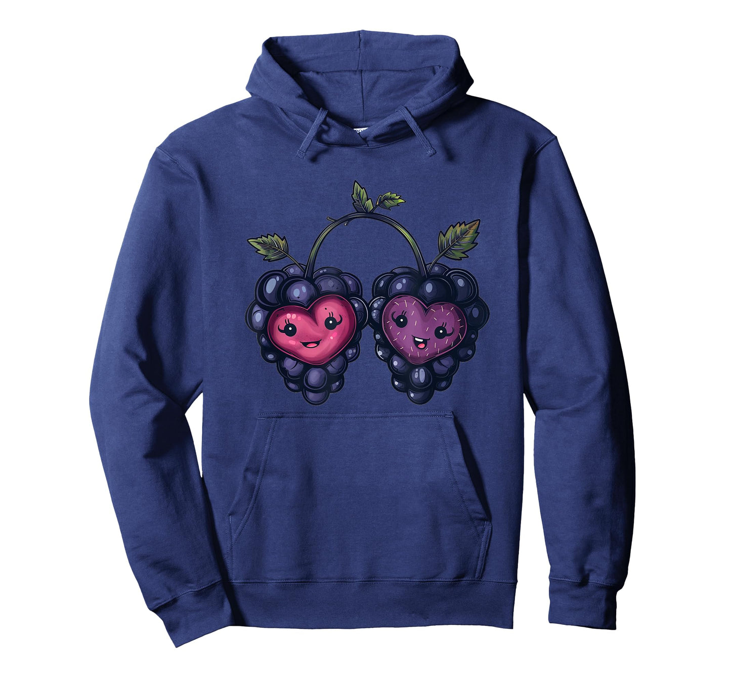 Berry Heart Costume for fruity Couples and Blackberry Lovers T-Shirt