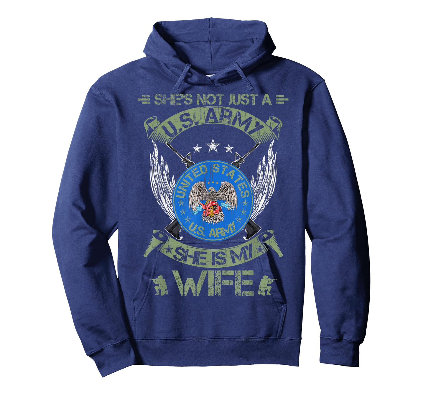 She's Not Just An US Army Veteran, She Is My Wife T-Shirt
