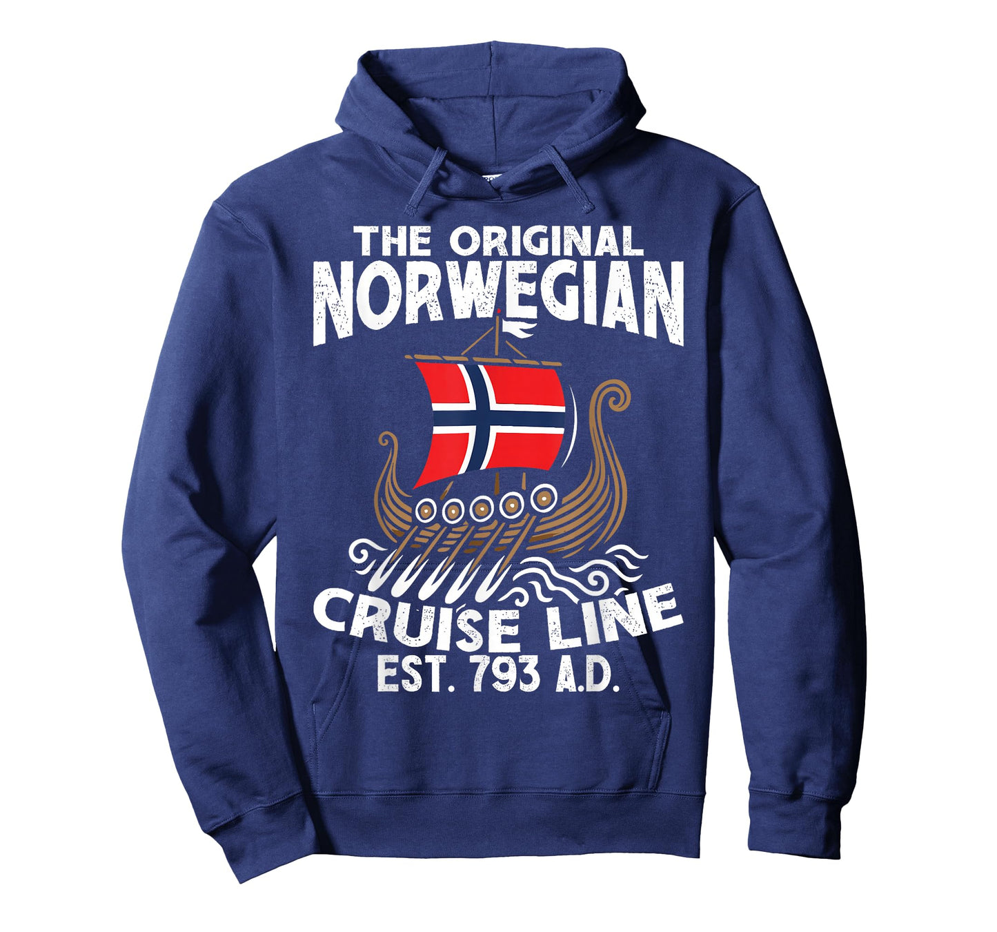 Norway Flag Boat Original Norwegian Cruise Line T-Shirt