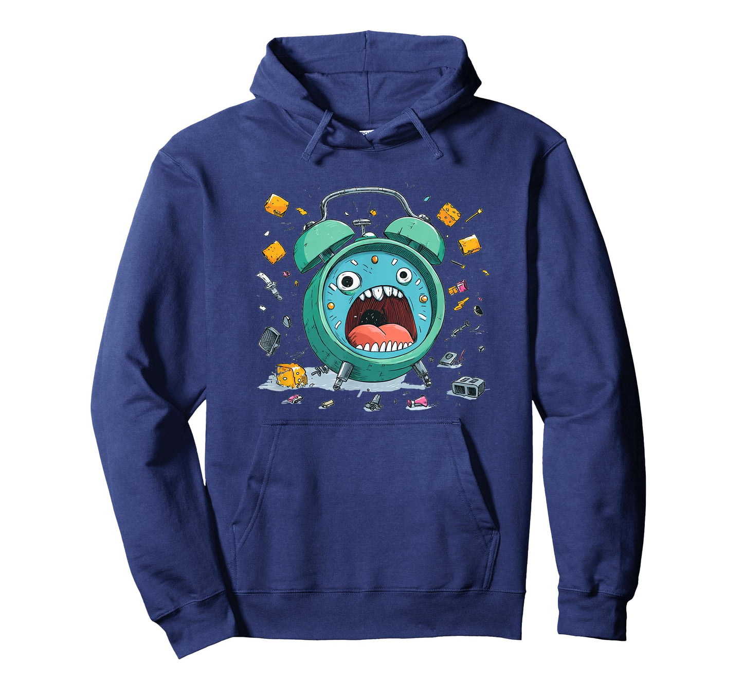 Funny Screaming and Freaking Out Alarm Clock Costume T-Shirt