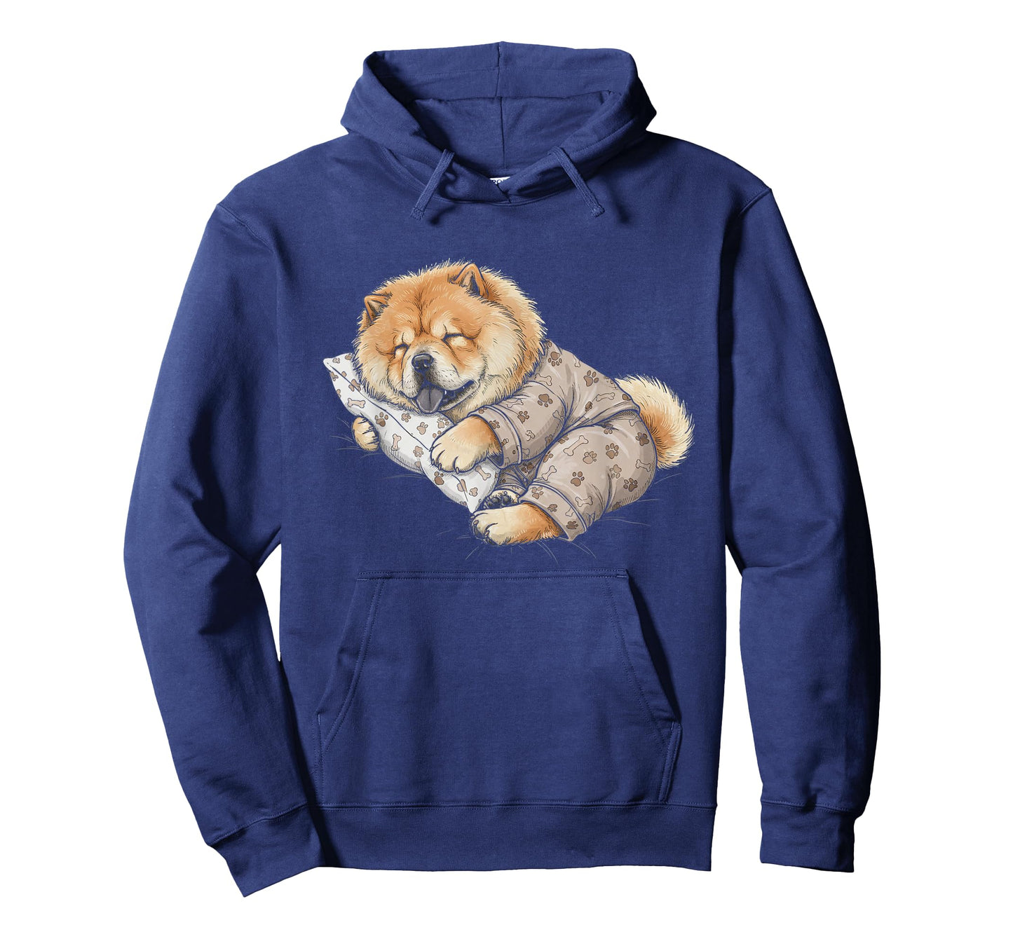 Funny Sleepy Chow Chow Pajama Men Women Kids T-Shirt