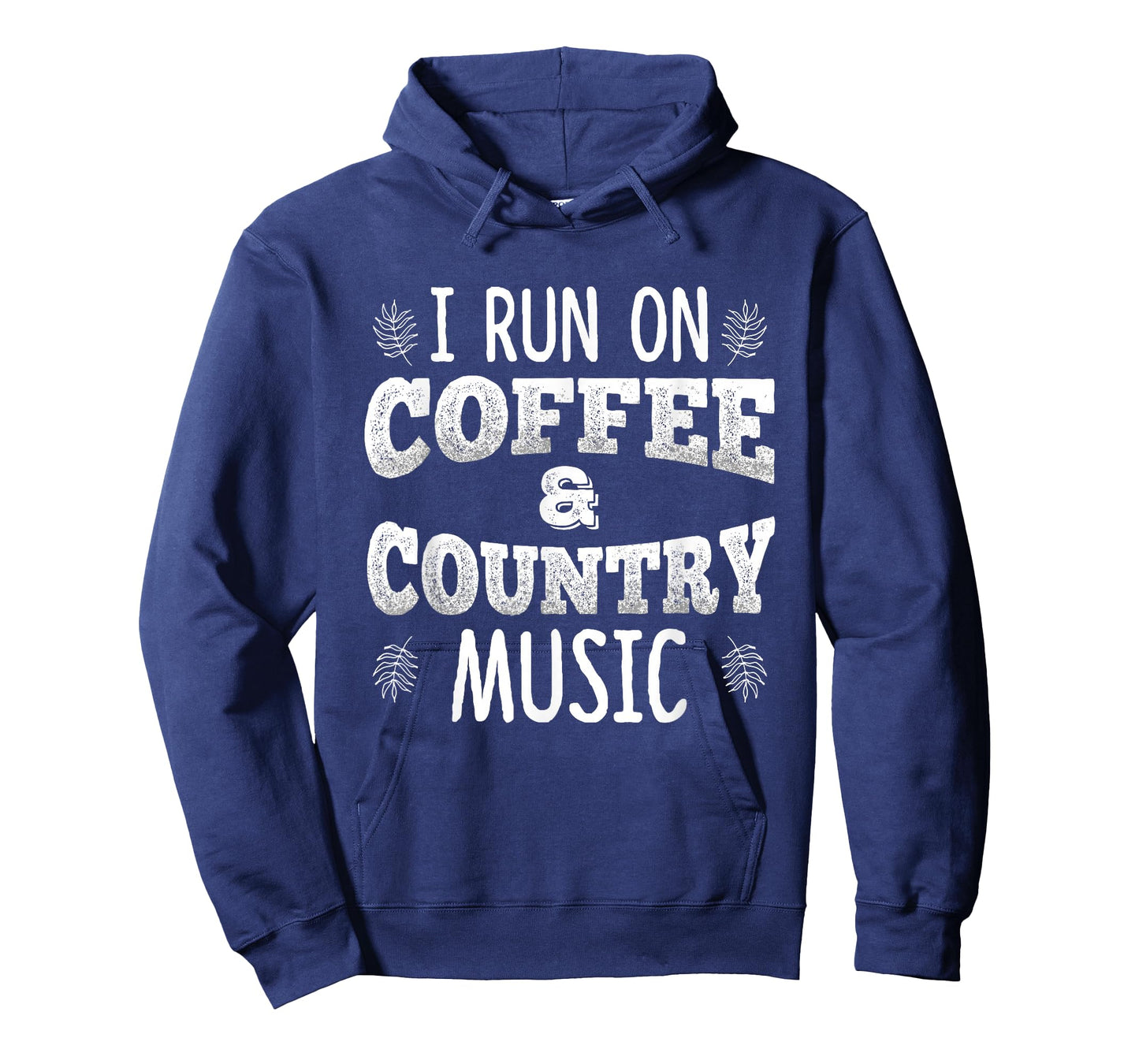 Vintage I Run On Coffee And Country Music Country Songs Fans T-Shirt