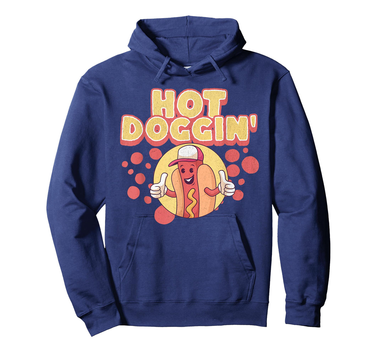 Funny Hot Dog Sausage Wiener Hot Doggin' T-Shirt for Men Women