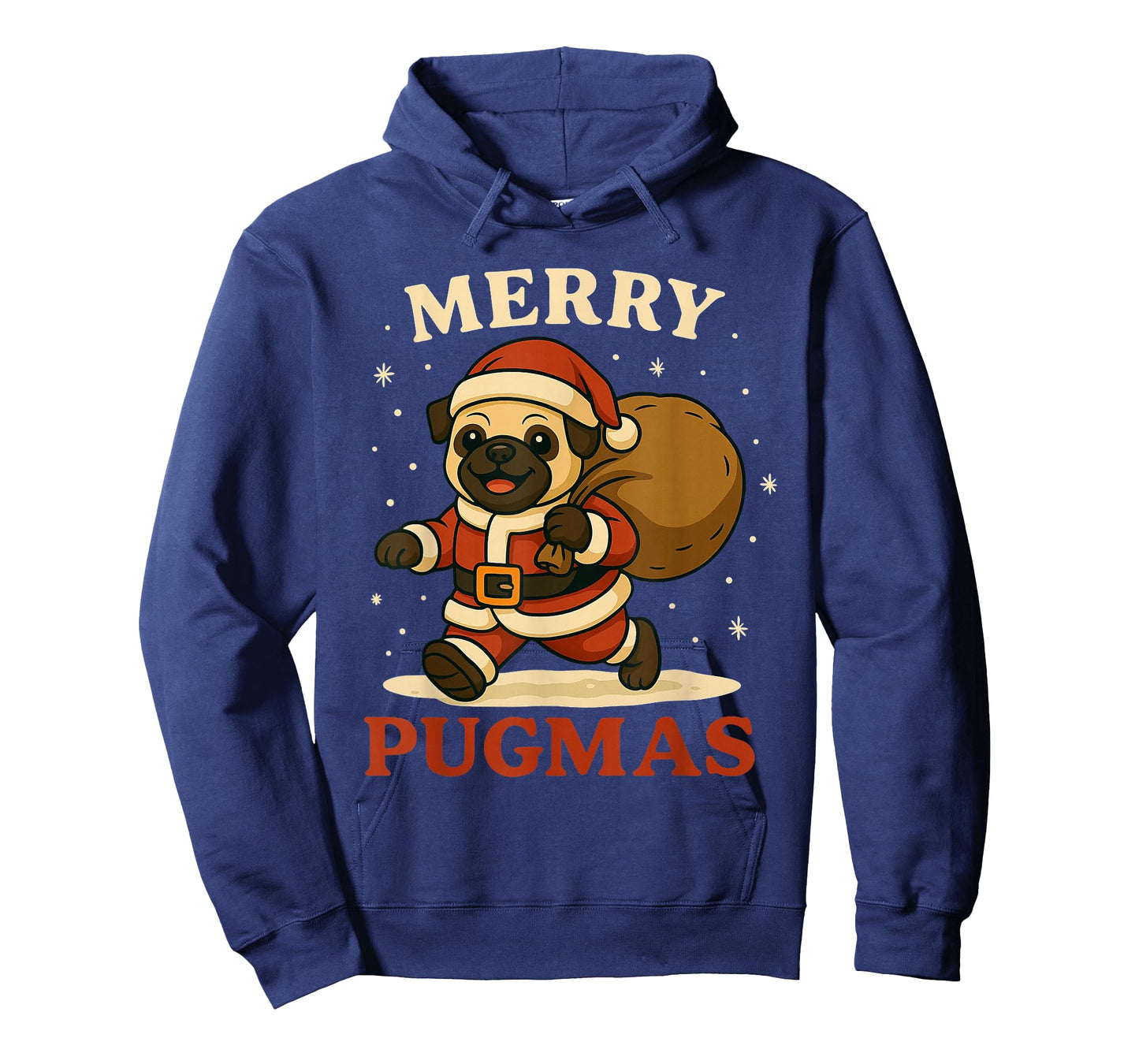 Merry Pugmas Tee Funny Cute Pug Dog Christmas for Snta Pug T-Shirt