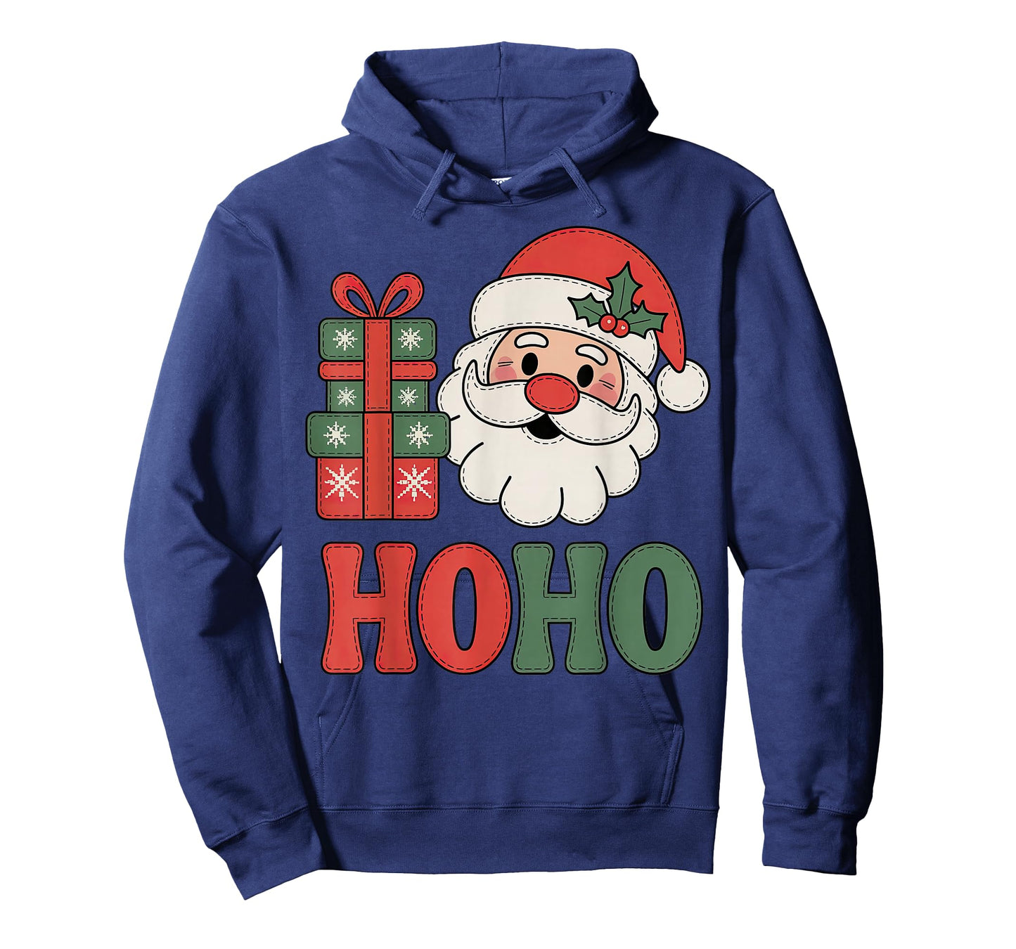 Santa HoHo Classic Americana Retro Country Christmas T-Shirt