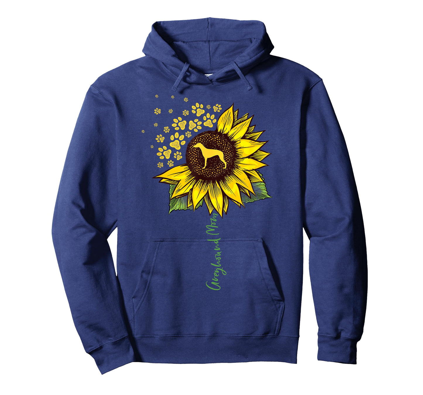 Greyhound Mom Sunflower Greyhound Gifts Dog Mom Mama T-Shirt