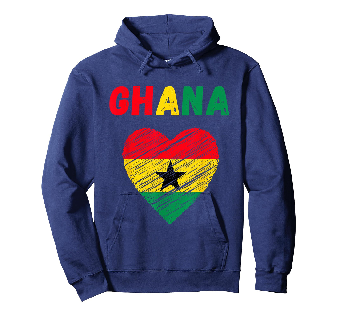 Ghana Flag Holiday Ghana Heart Ghanaian Flag T-Shirt