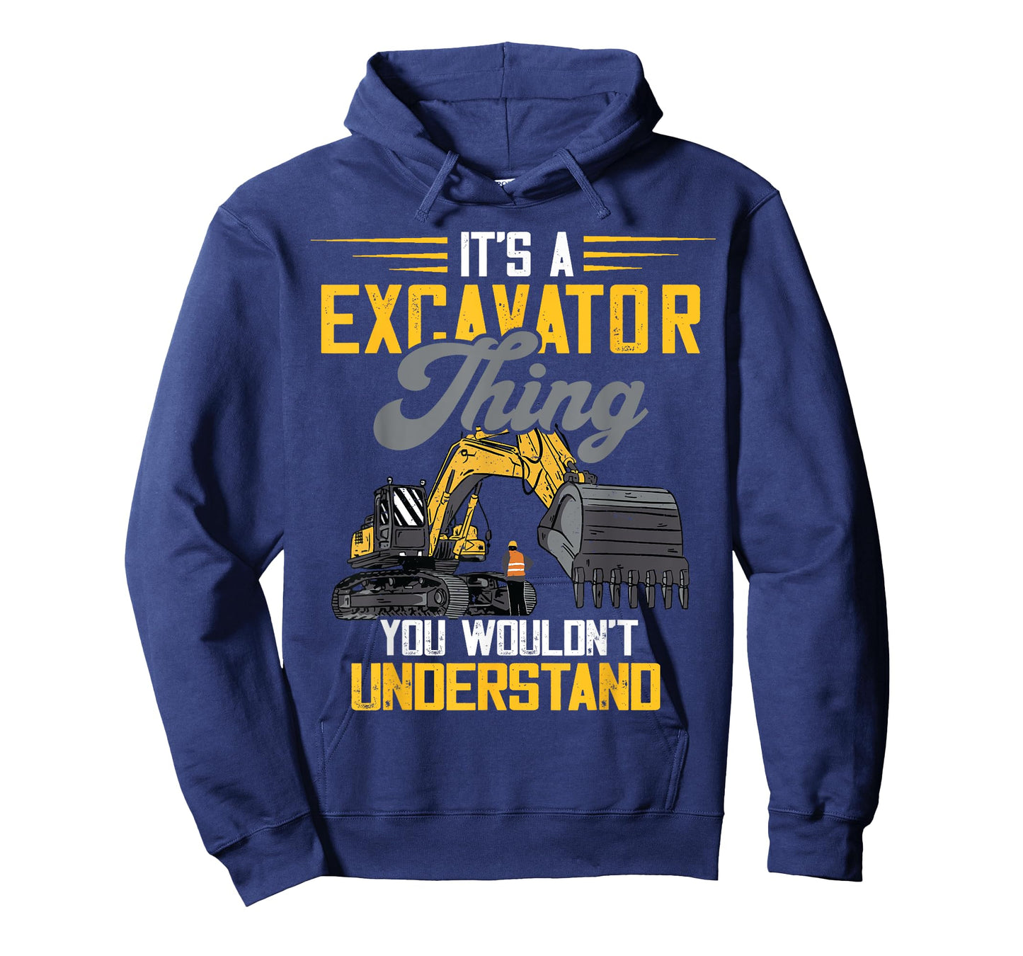 Excavator Thing Construction Vehicle Backhoe Digging T-Shirt