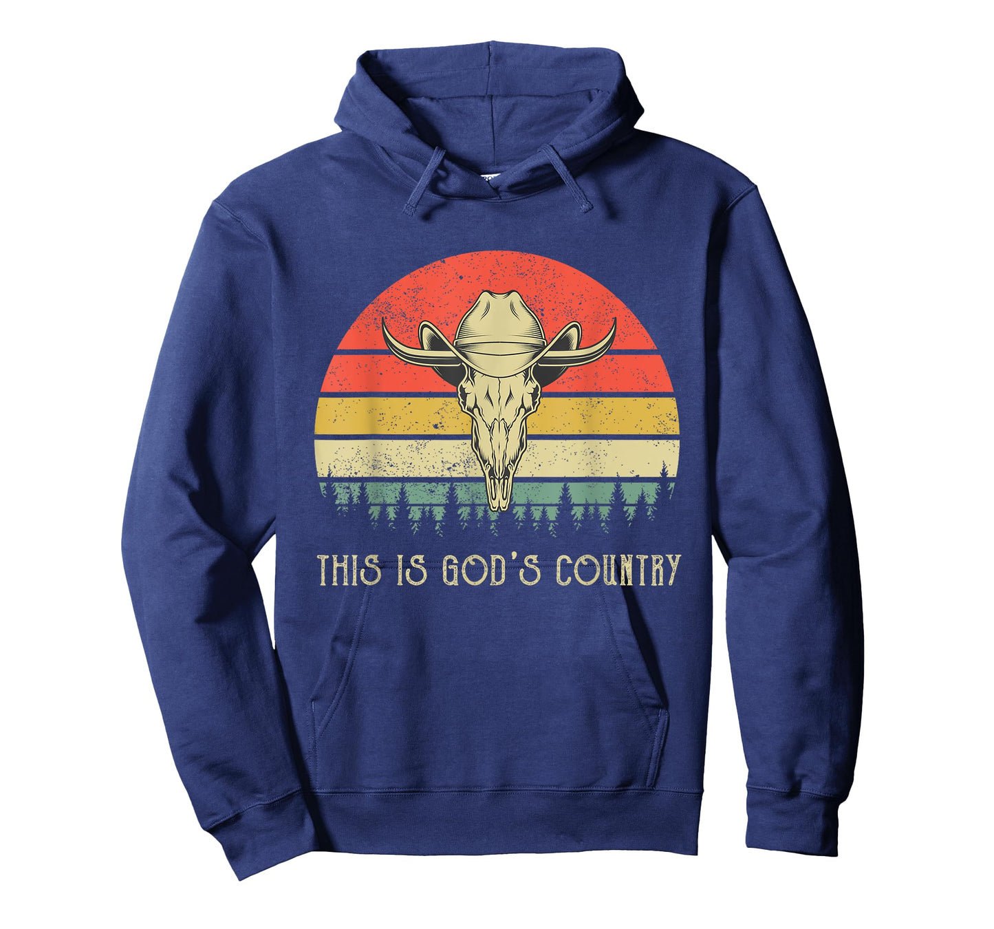 This Is God's Music Country Outfit Bull Skulls Western Howdy T-Shirt