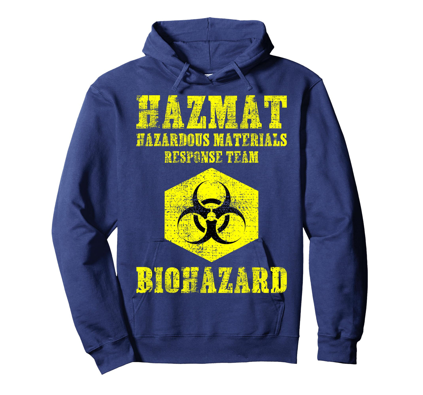 Hazardous Material Hazmat Response Team Grunge Biohazard T-Shirt