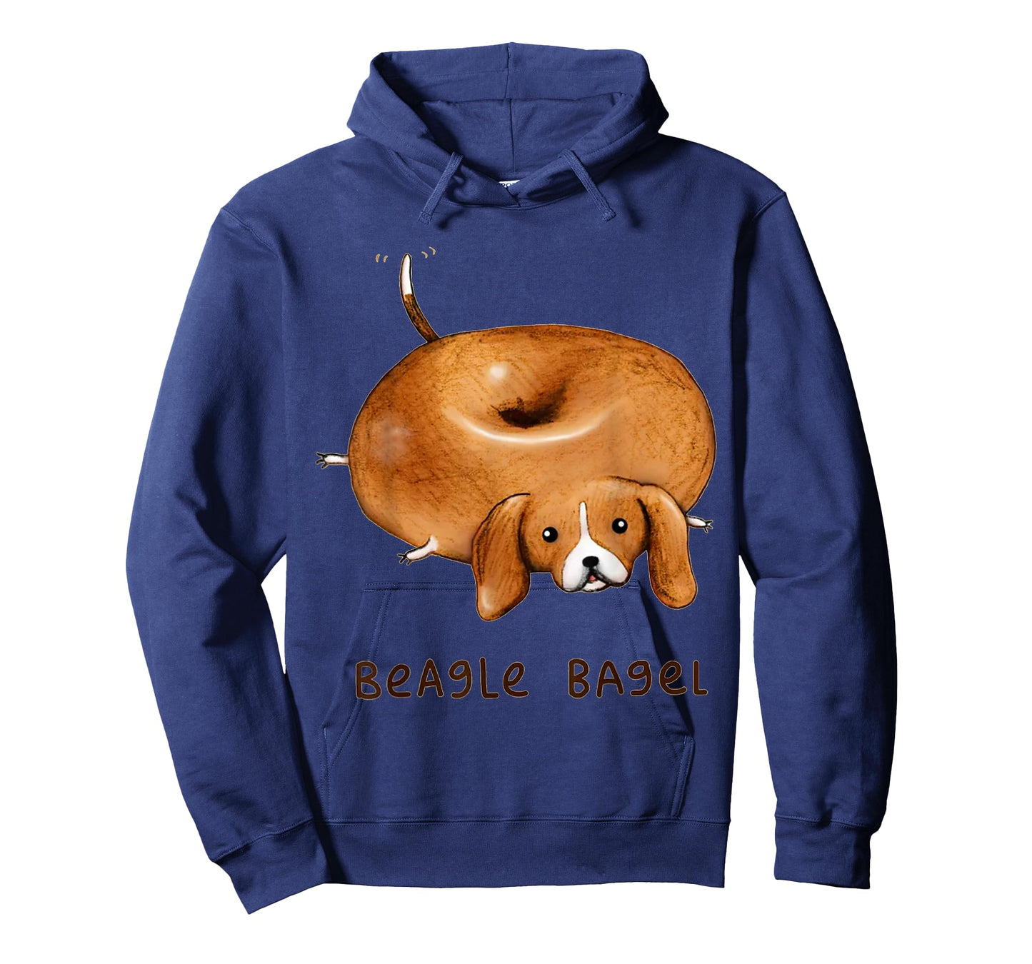 Beagle Bagel - Funny Cute Dog T-Shirt for Men Women Kids