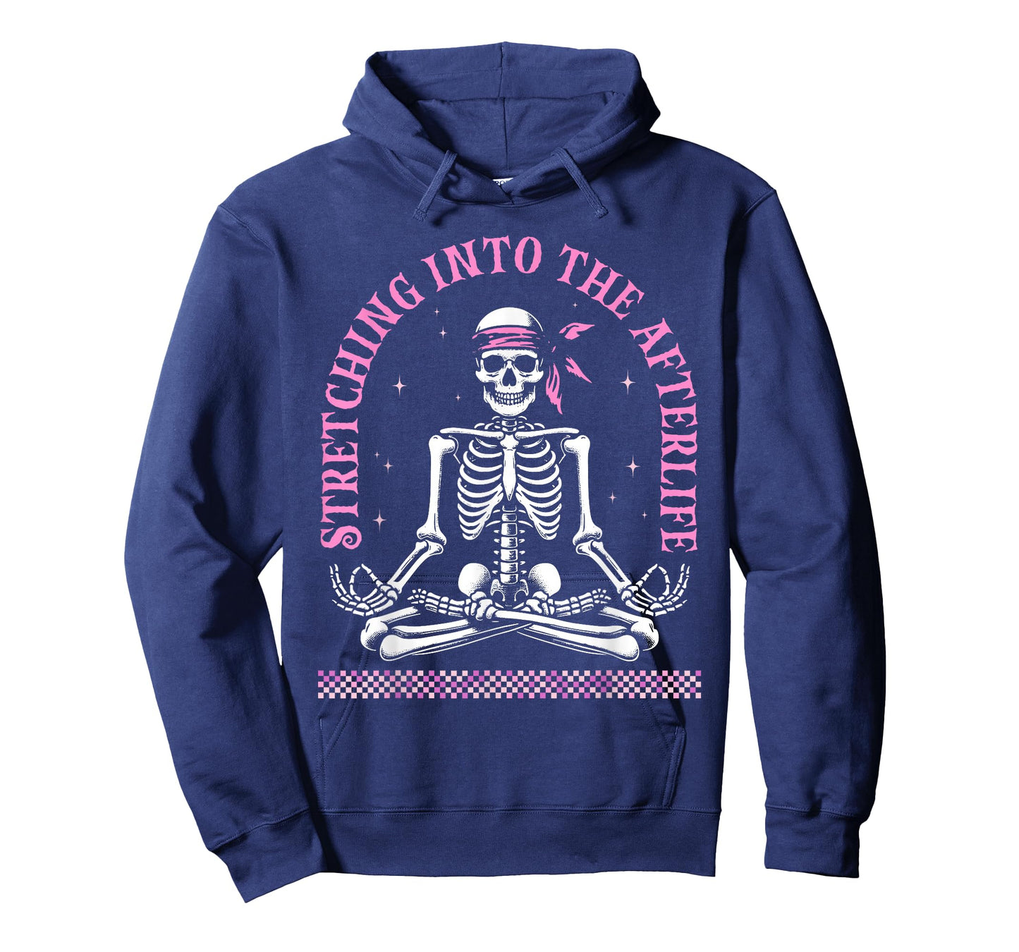 Yoga Skeletons Namaste Funny Meditation Halloween Men Women T-Shirt