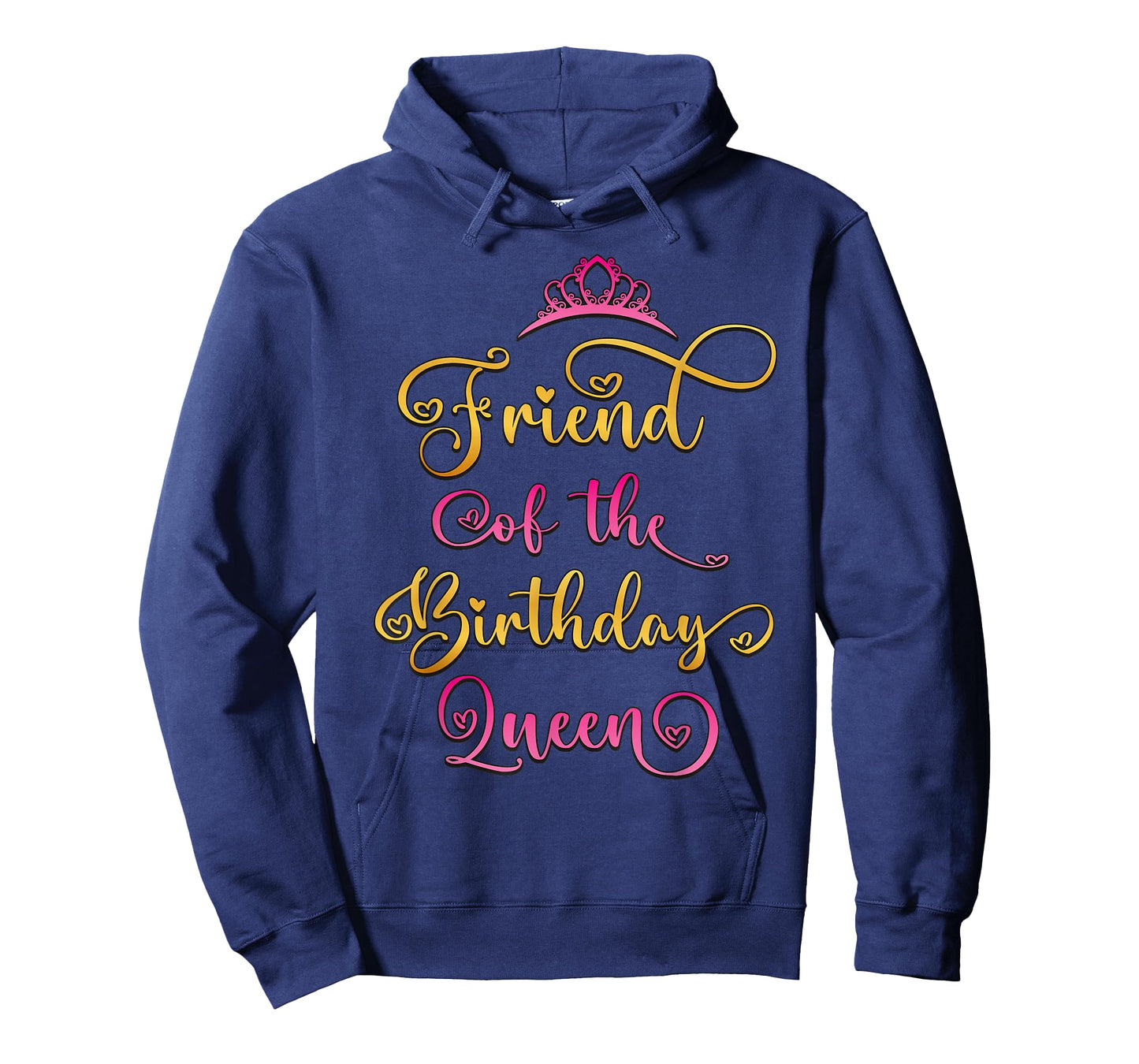 Friend of The Birthday Queen Bday Party T-Shirt