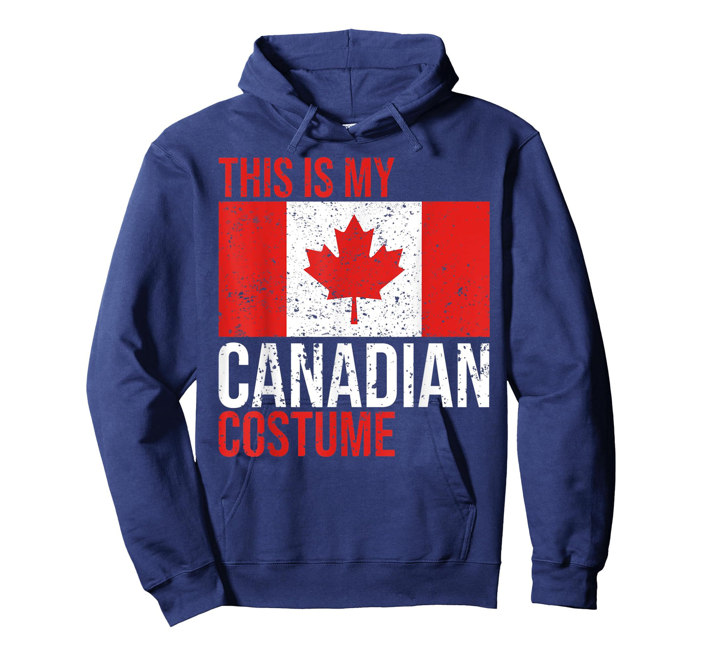 Vintage This Is My Canadian Flag Costume for Halloween T-Shirt