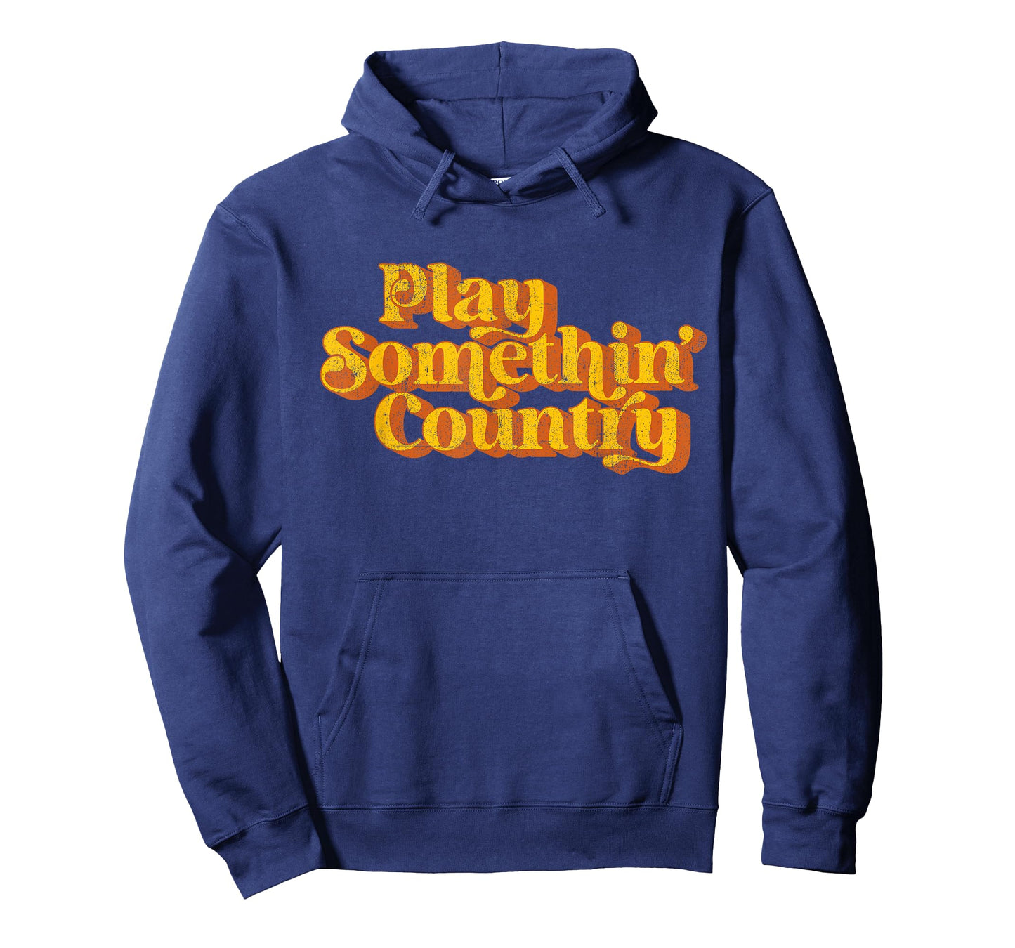 Vintage Play Something Country Music Saying Funny Retro 70's T-Shirt