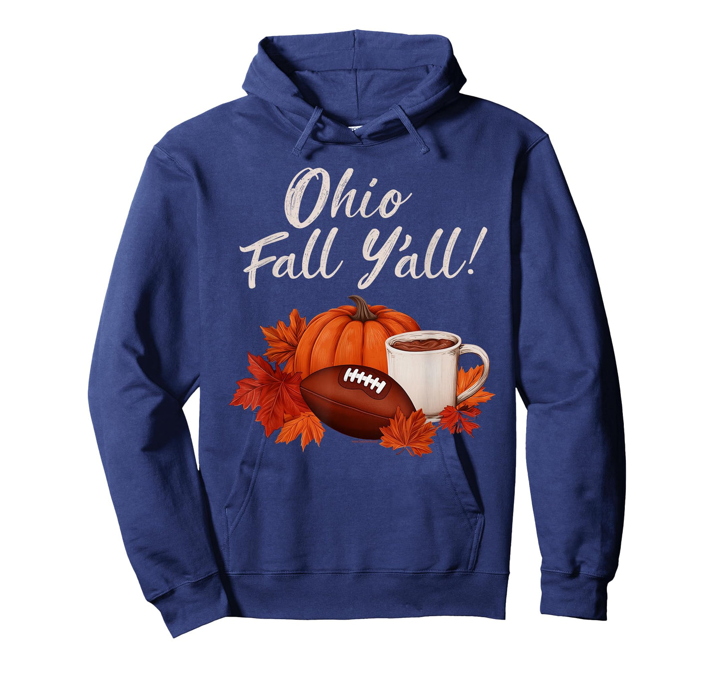 Ohio Fall Yall Funny Football Ohio Autumn Home State T-Shirt