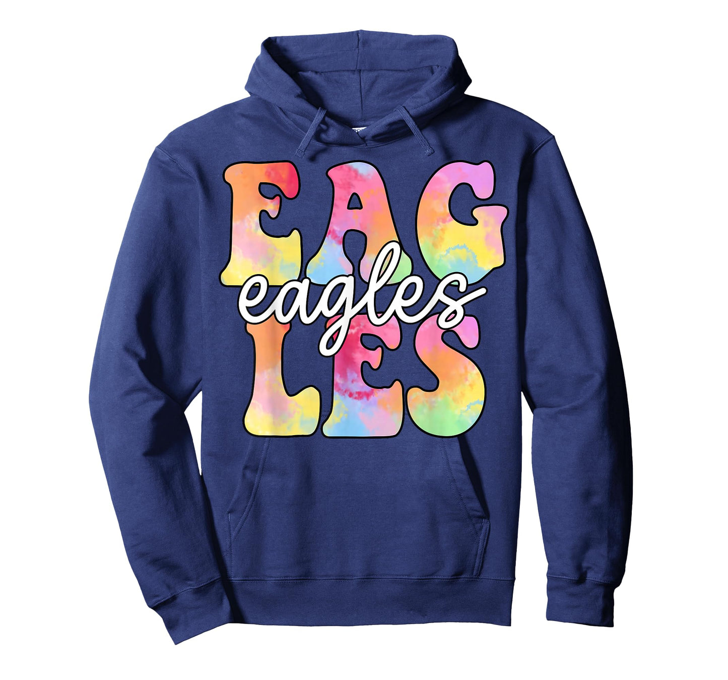 Eagles School Tie-Dye T-Shirt