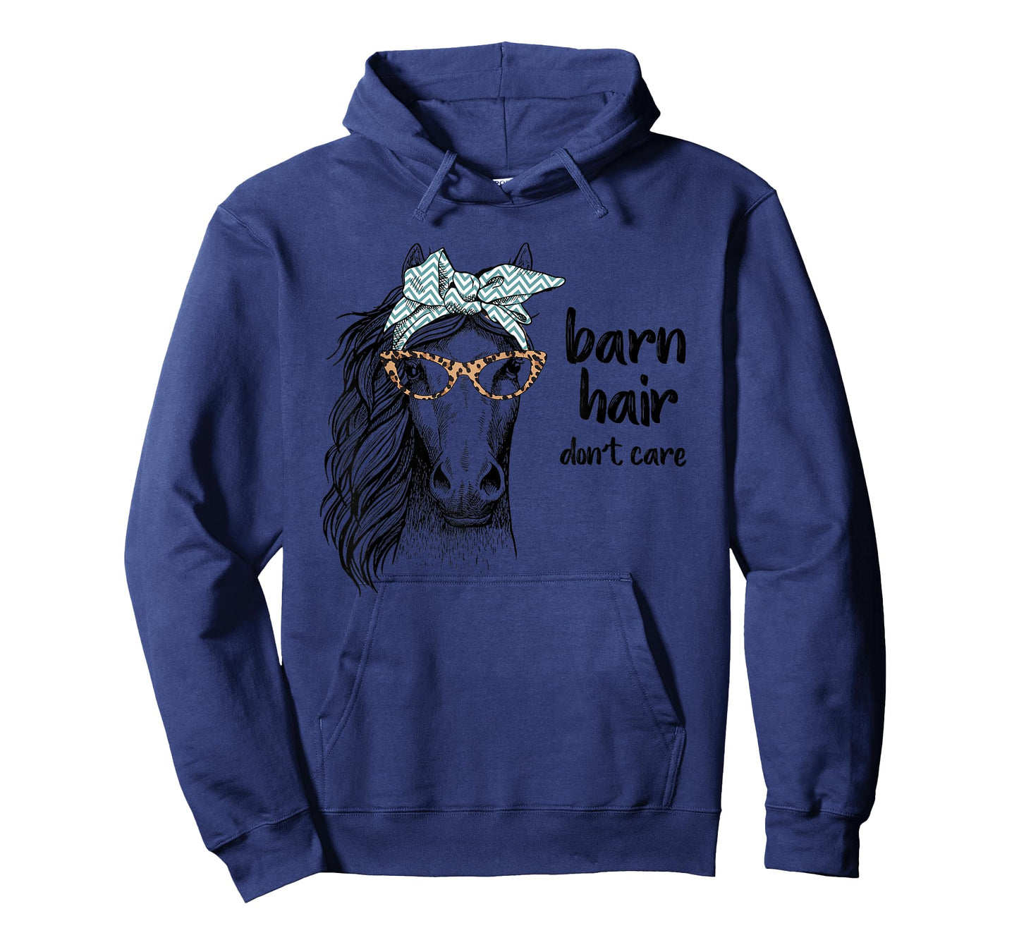 Cute Horse Love Girl Shirt Barn Hair Don't Care Cowgirl Gift T-Shirt