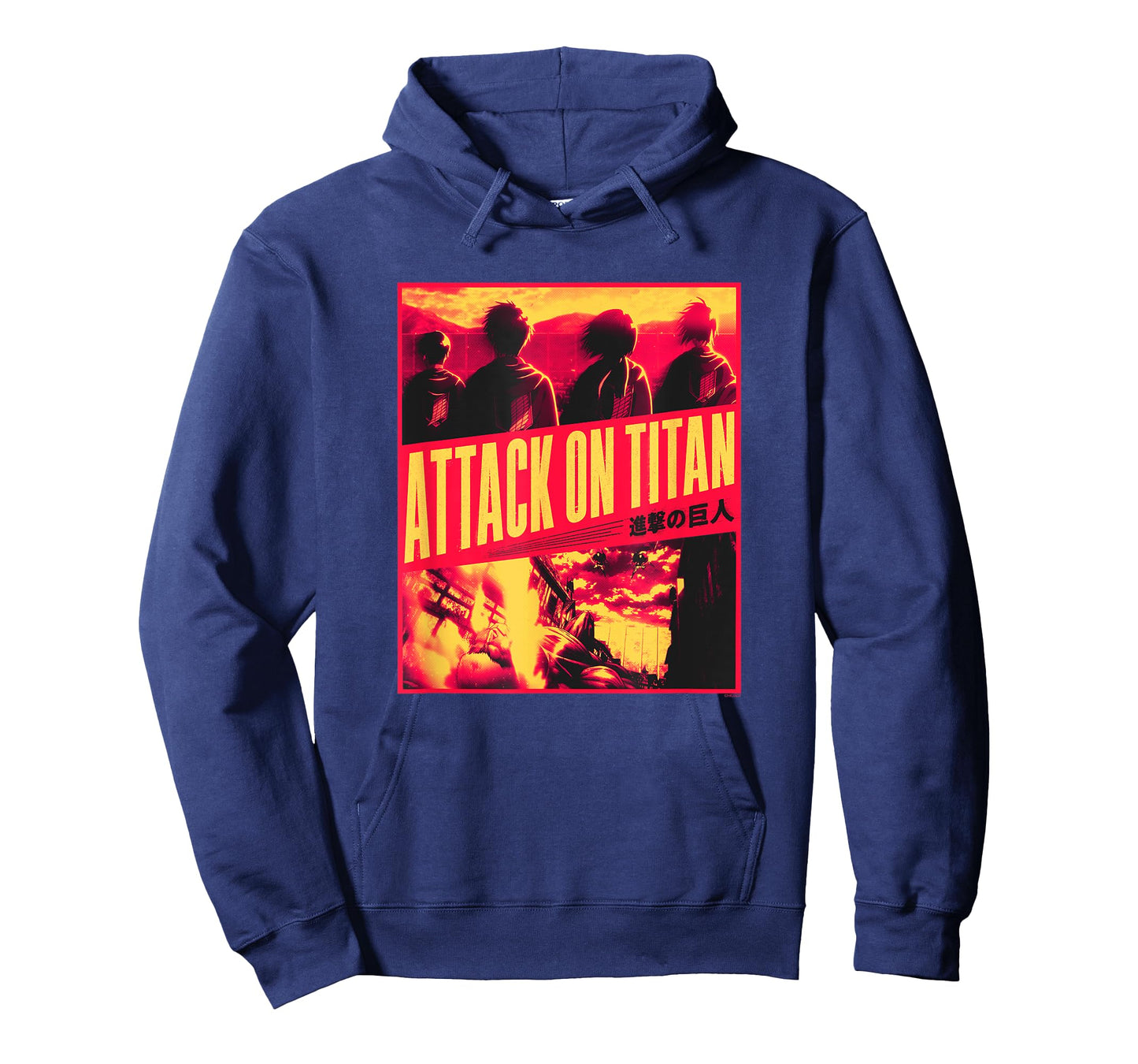 Attack on Titan Season 3 Slanted Type Attack Anime T-Shirt