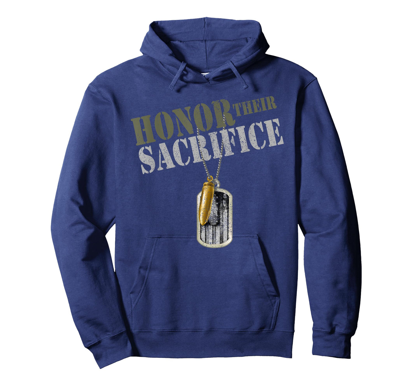 Honor Their Sacrifice Army Veteran Design T-Shirt