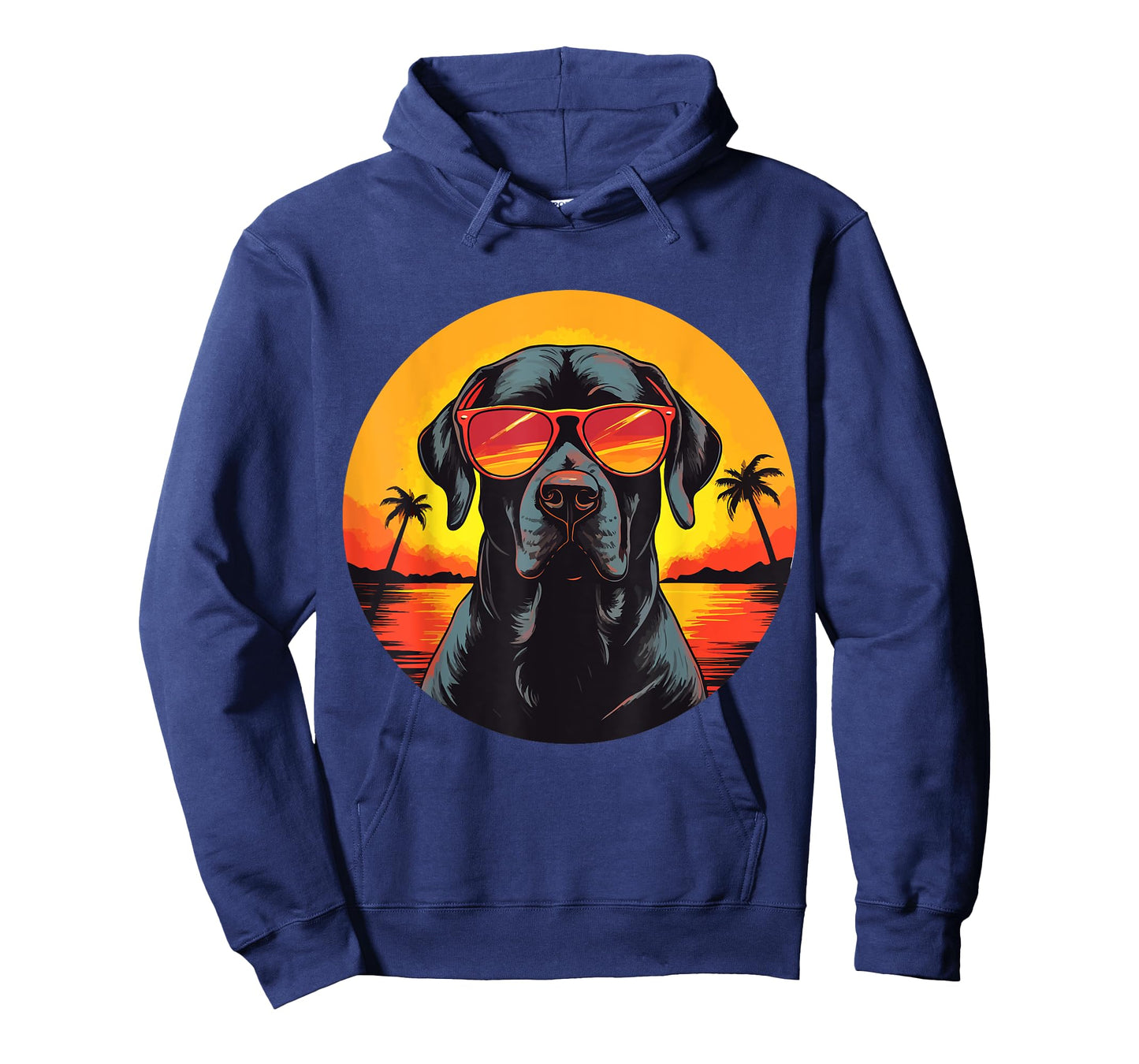 Labrador Retriever Lab Dog Breed Pet with Sunglasses T-Shirt