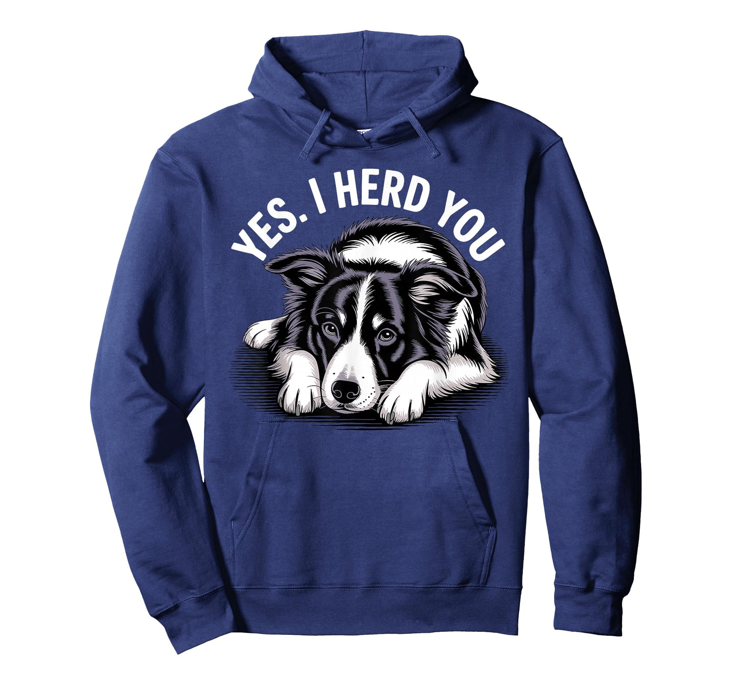 Funny Border Collie Art for Men Women Border Collie Lover T-Shirt