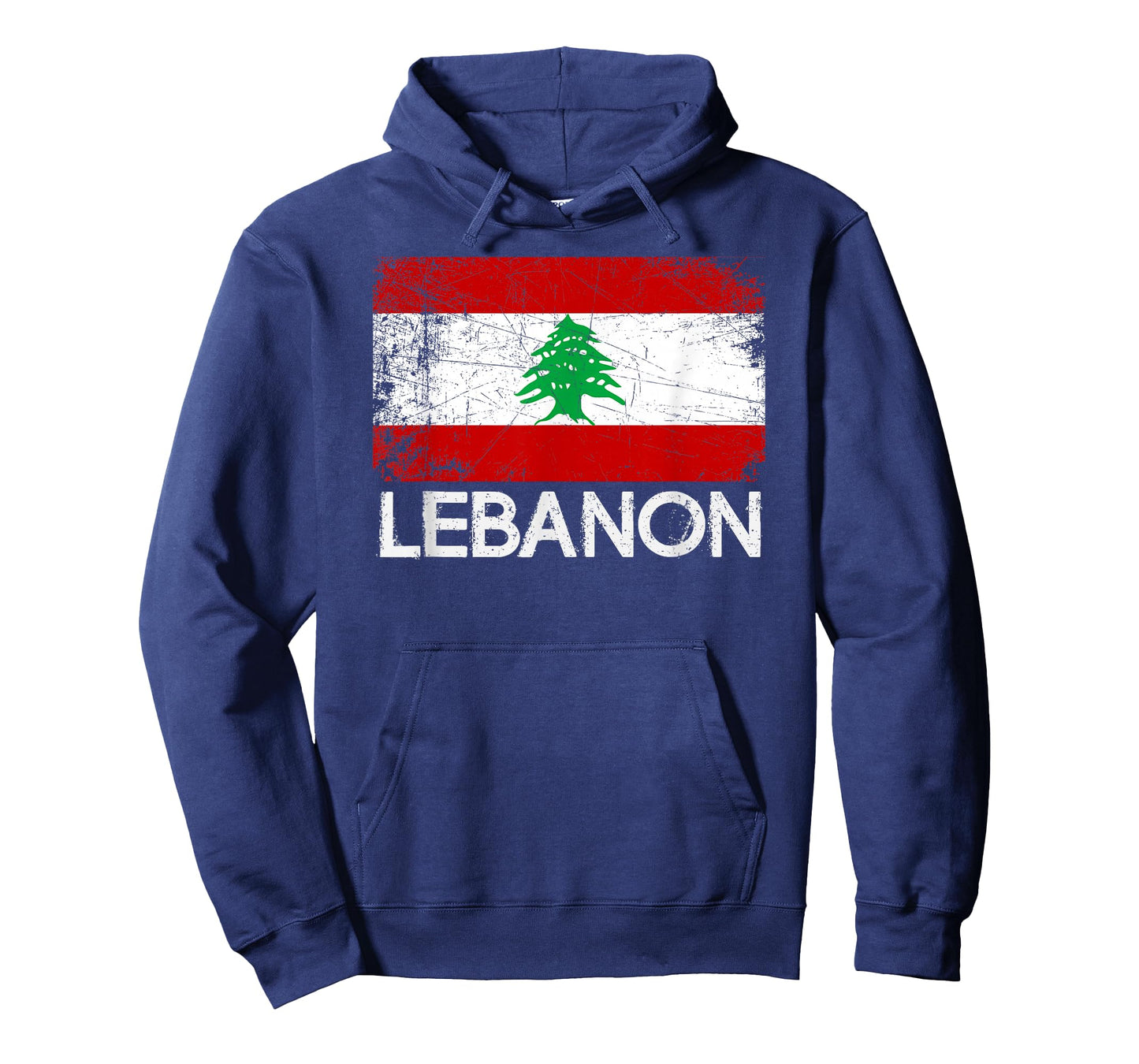 Lebanese Flag T-Shirt | Vintage Made In Lebanon Gift T-Shirt
