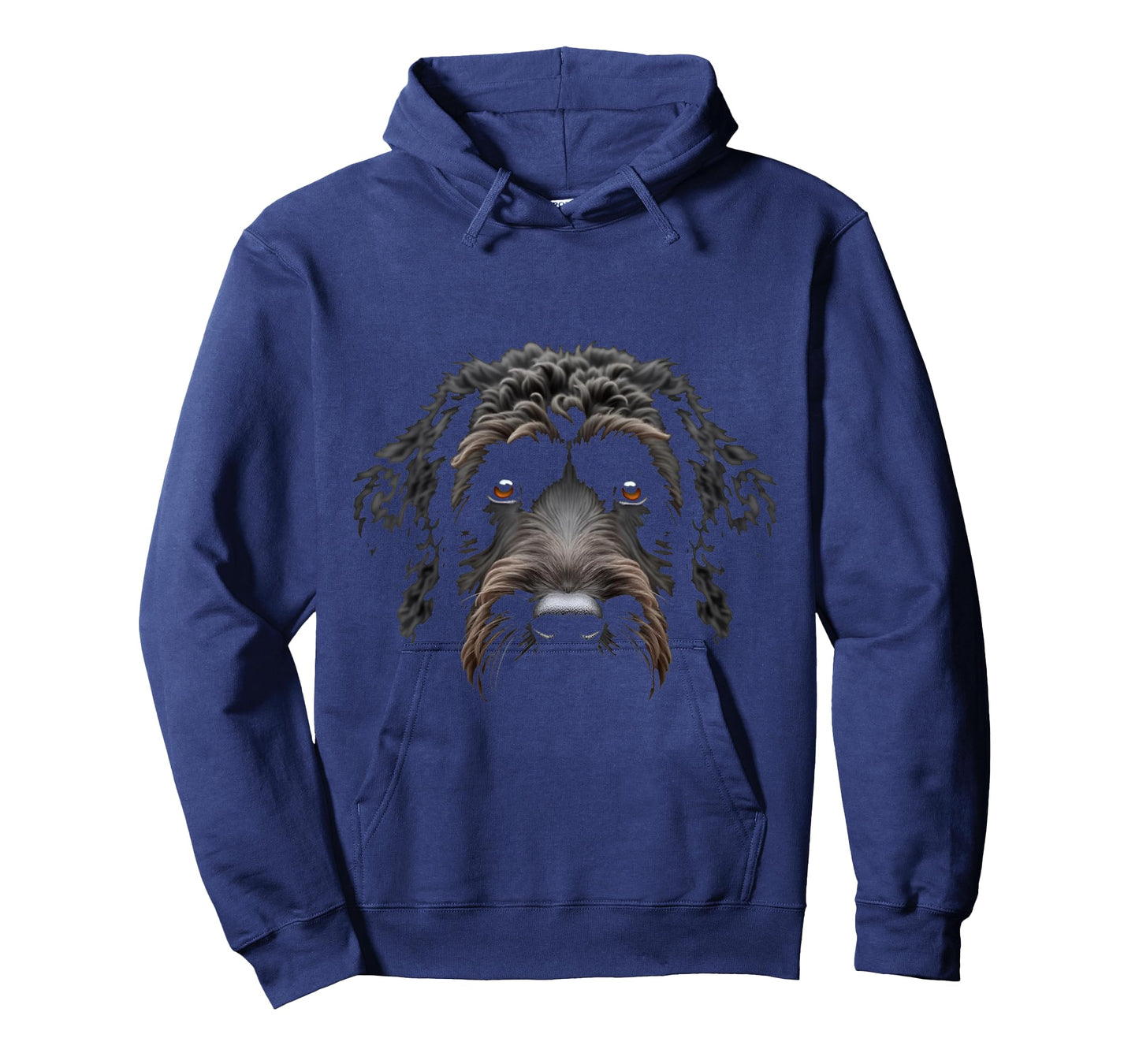 Black Portuguese Water Dog Portuguese Dog Face T-Shirt