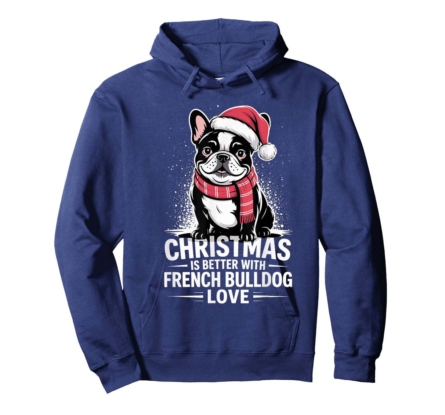 Christmas is Better with French Bulldog Love Cute Frenchie T-Shirt